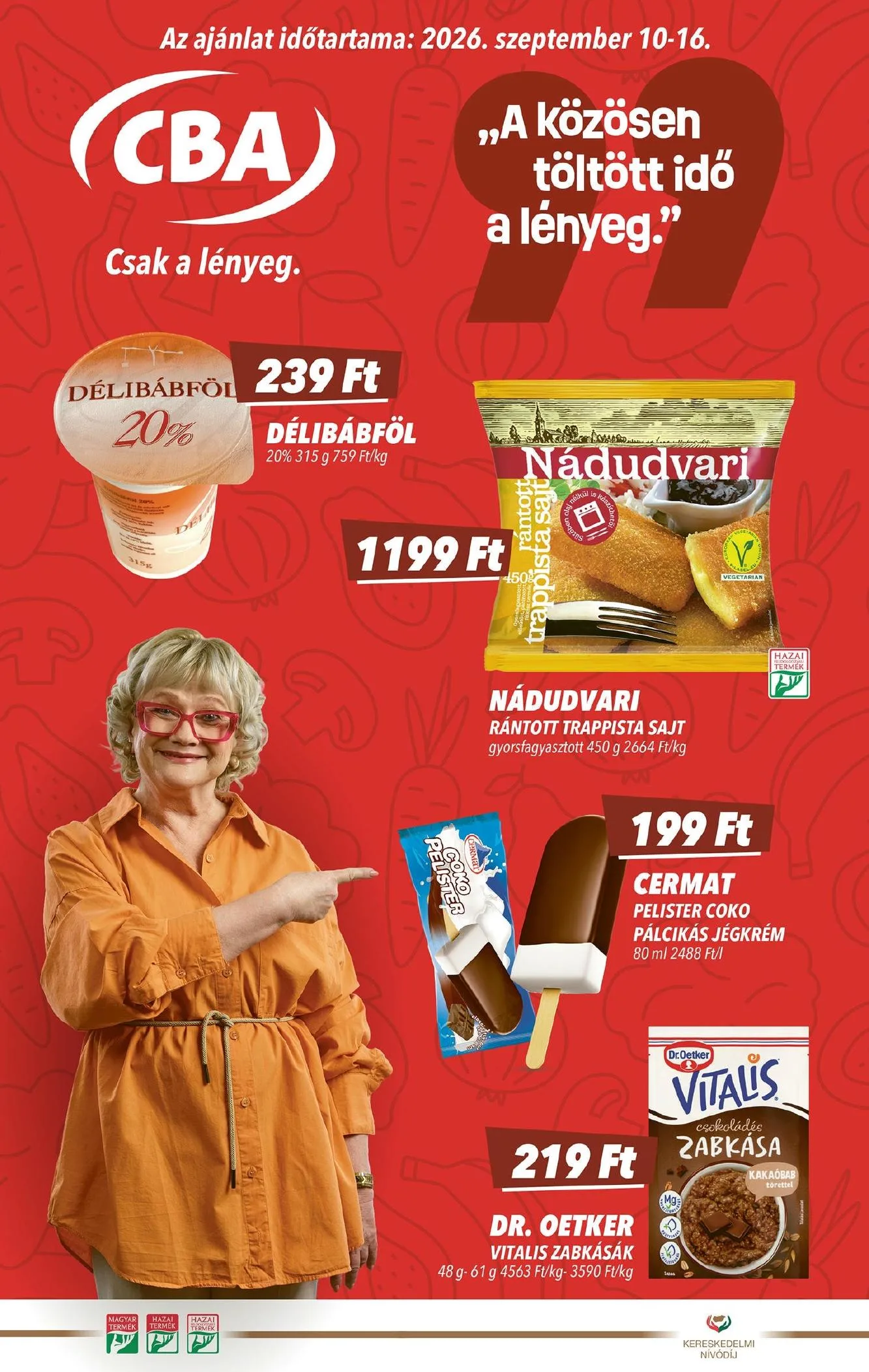 CBA akciós újság 09.10–09.16