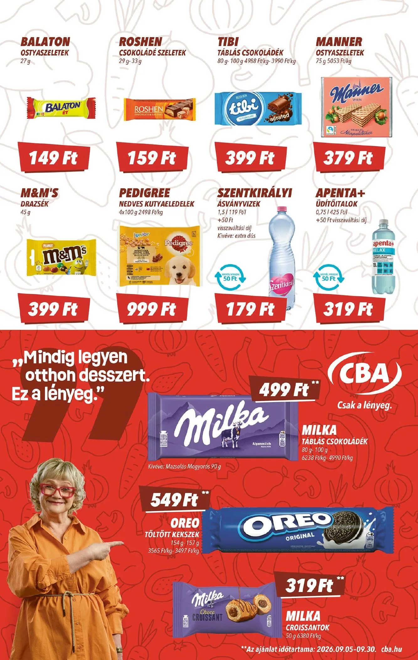 CBA akciós újság 09.10–09.16 – 6. oldal