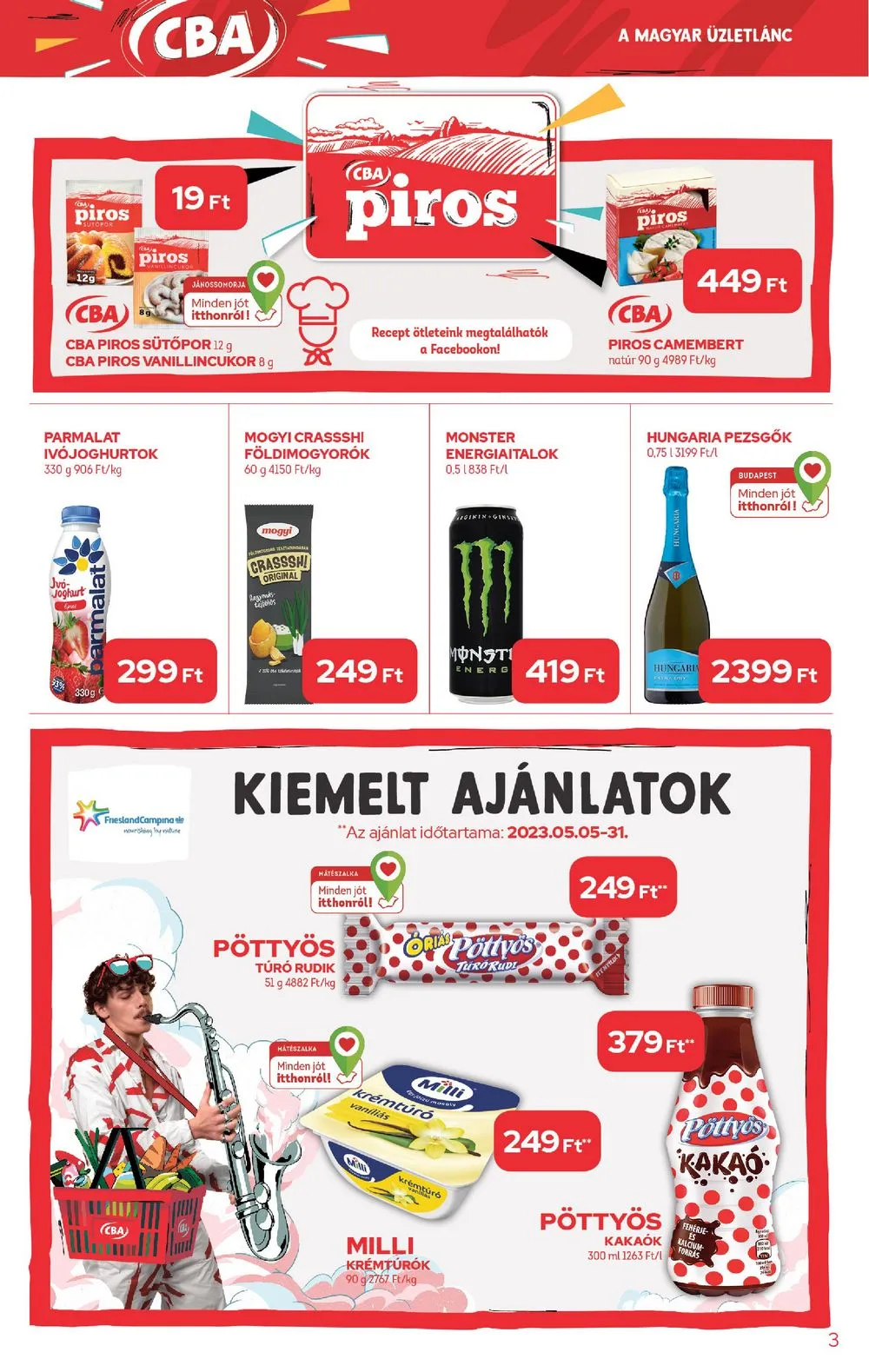 CBA akciós újság Lapo 05.18–05.24 – 3. oldal