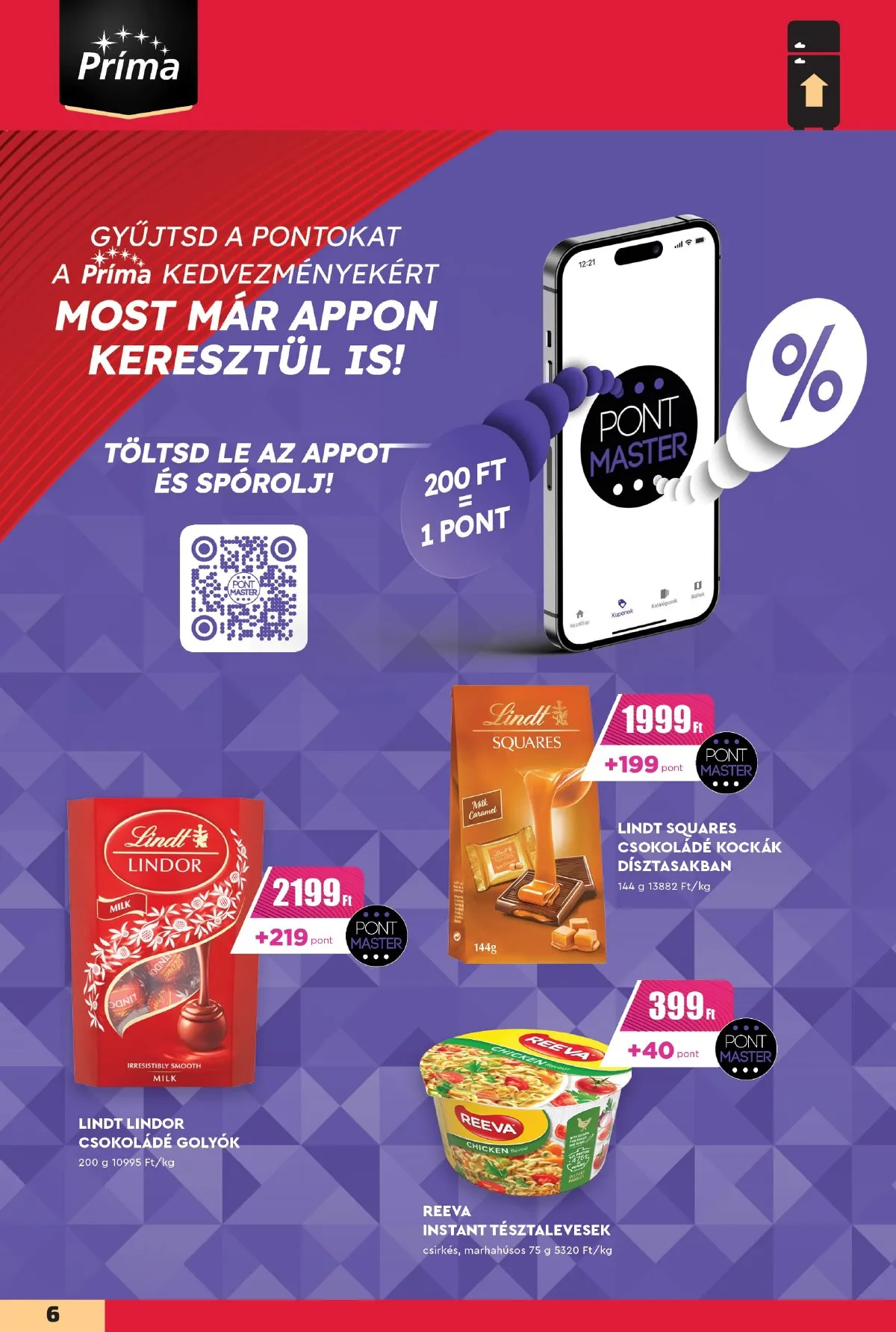CBA akciós újság Prima 09.19–09.25 – 6. oldal