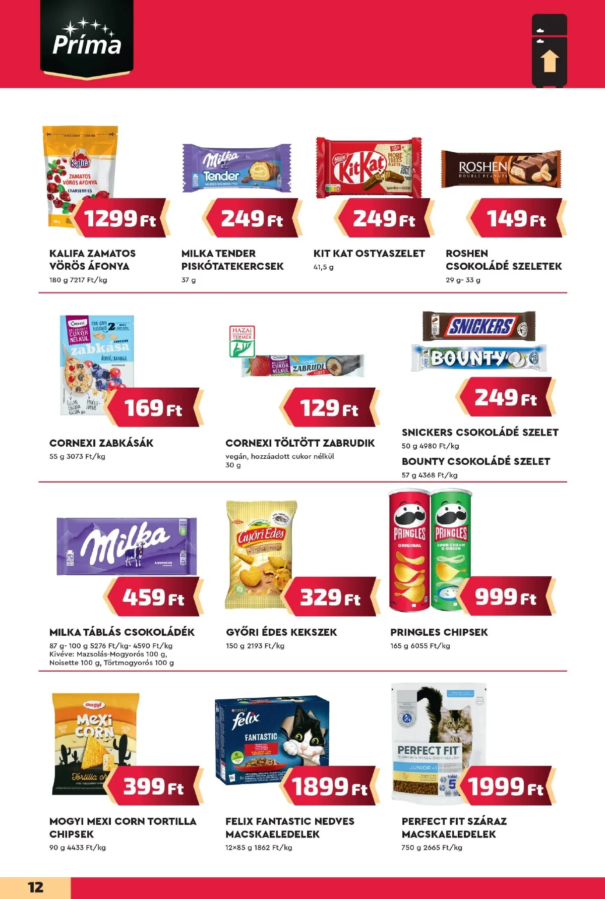 CBA akciós újság Prima 11.14–11.20 – 12. oldal