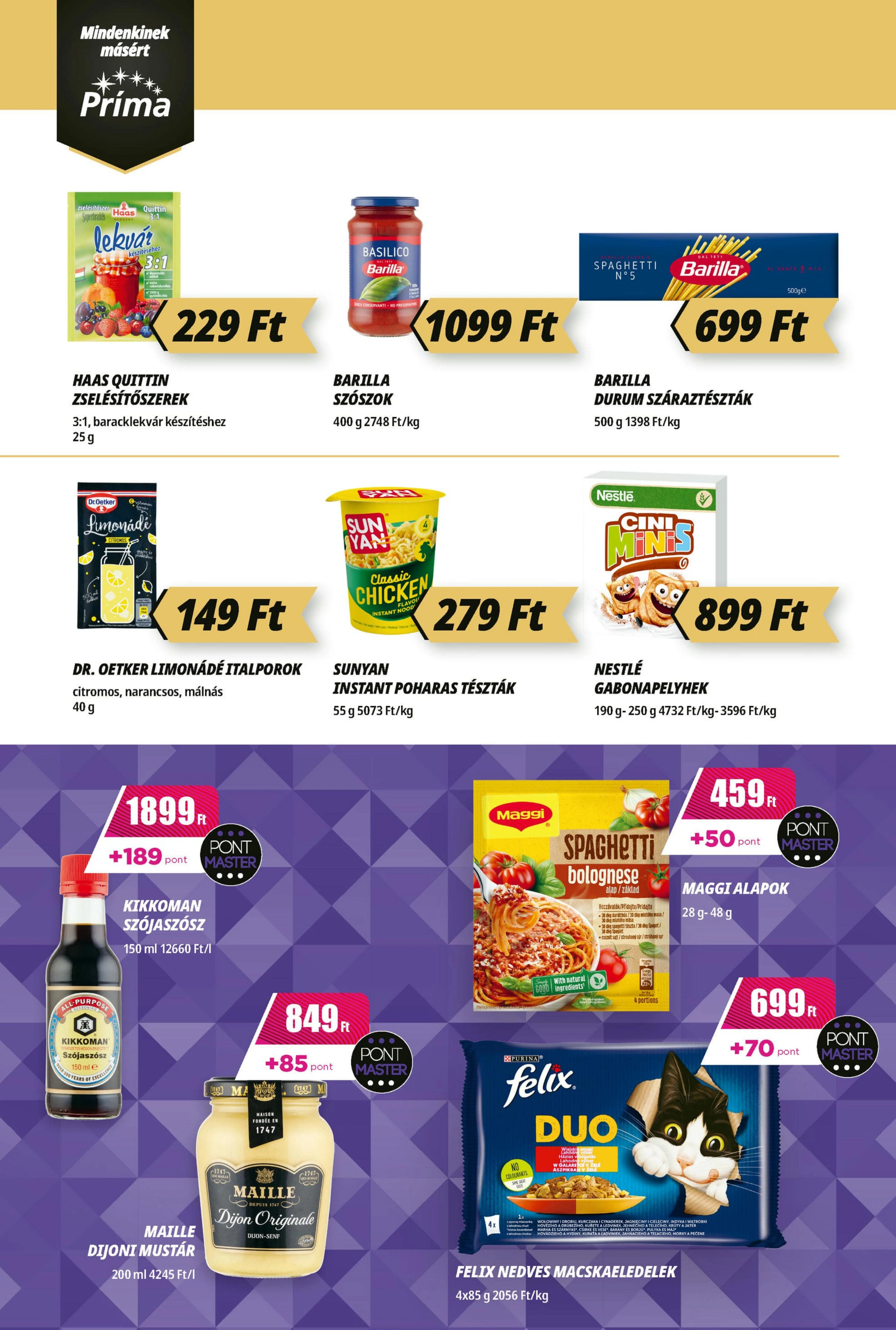 CBA akciós újság Prima 07.10–07.16 – 6. oldal