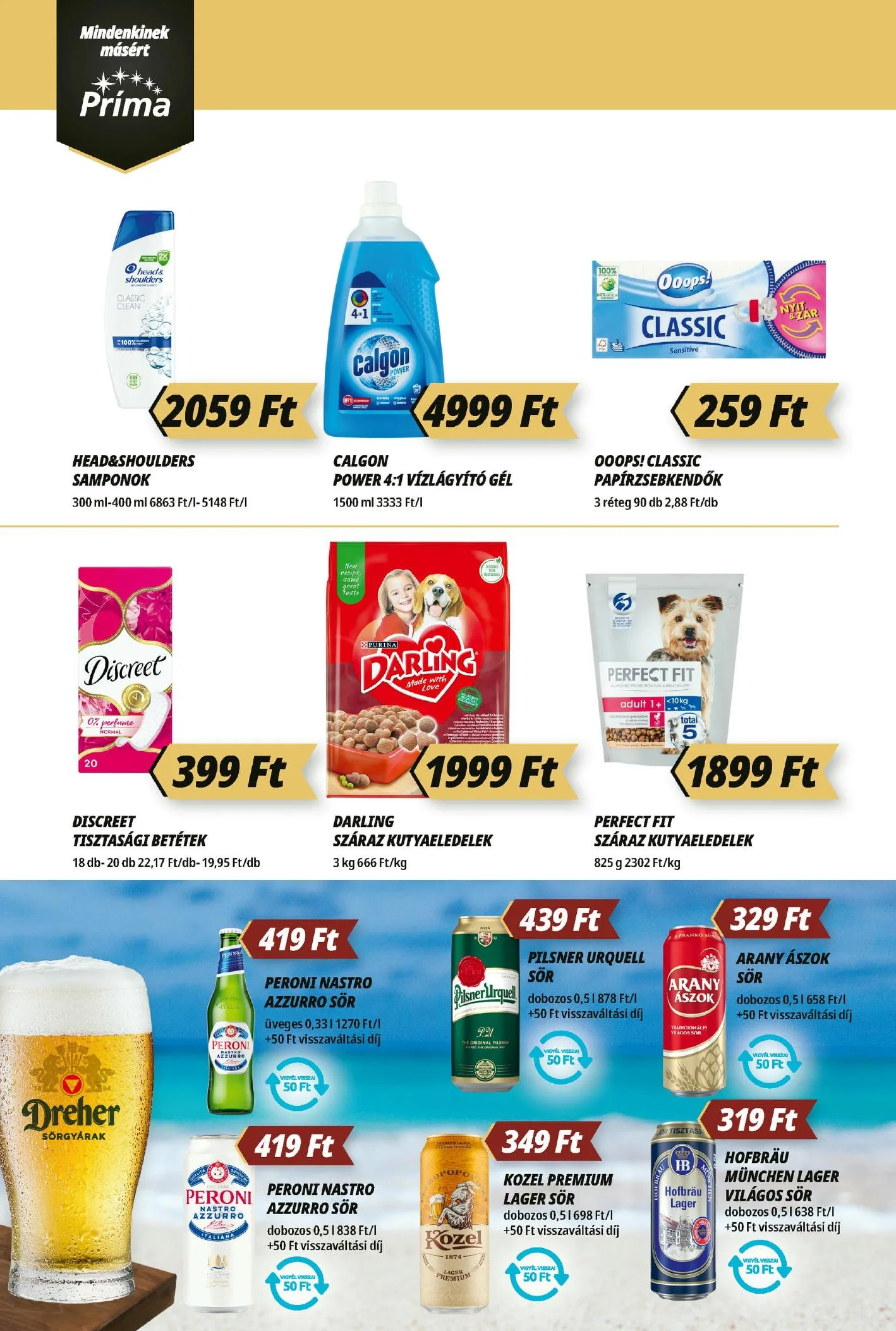 CBA akciós újság Prima 07.17–07.23 – 10. oldal