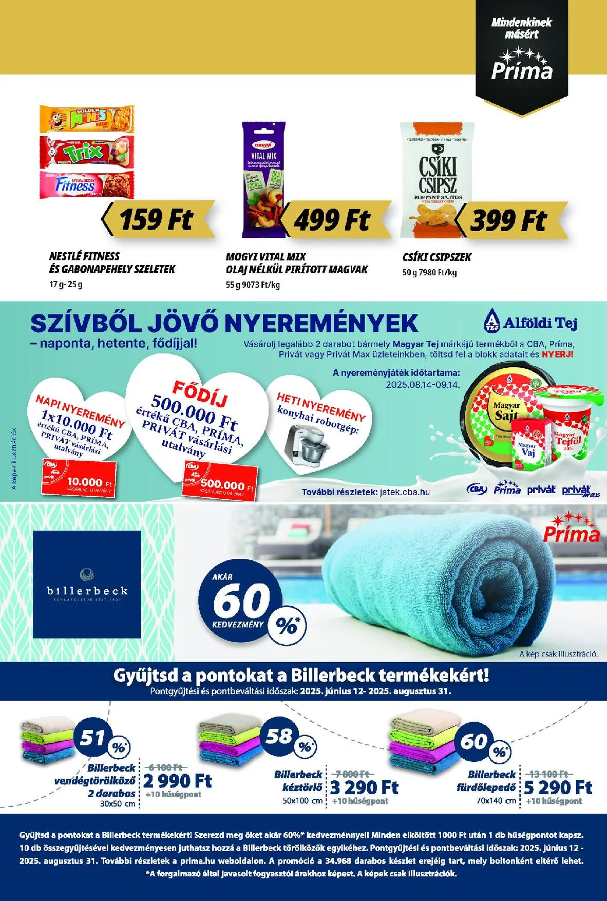 CBA akciós újság Prima 08.21–08.27 – 10. oldal