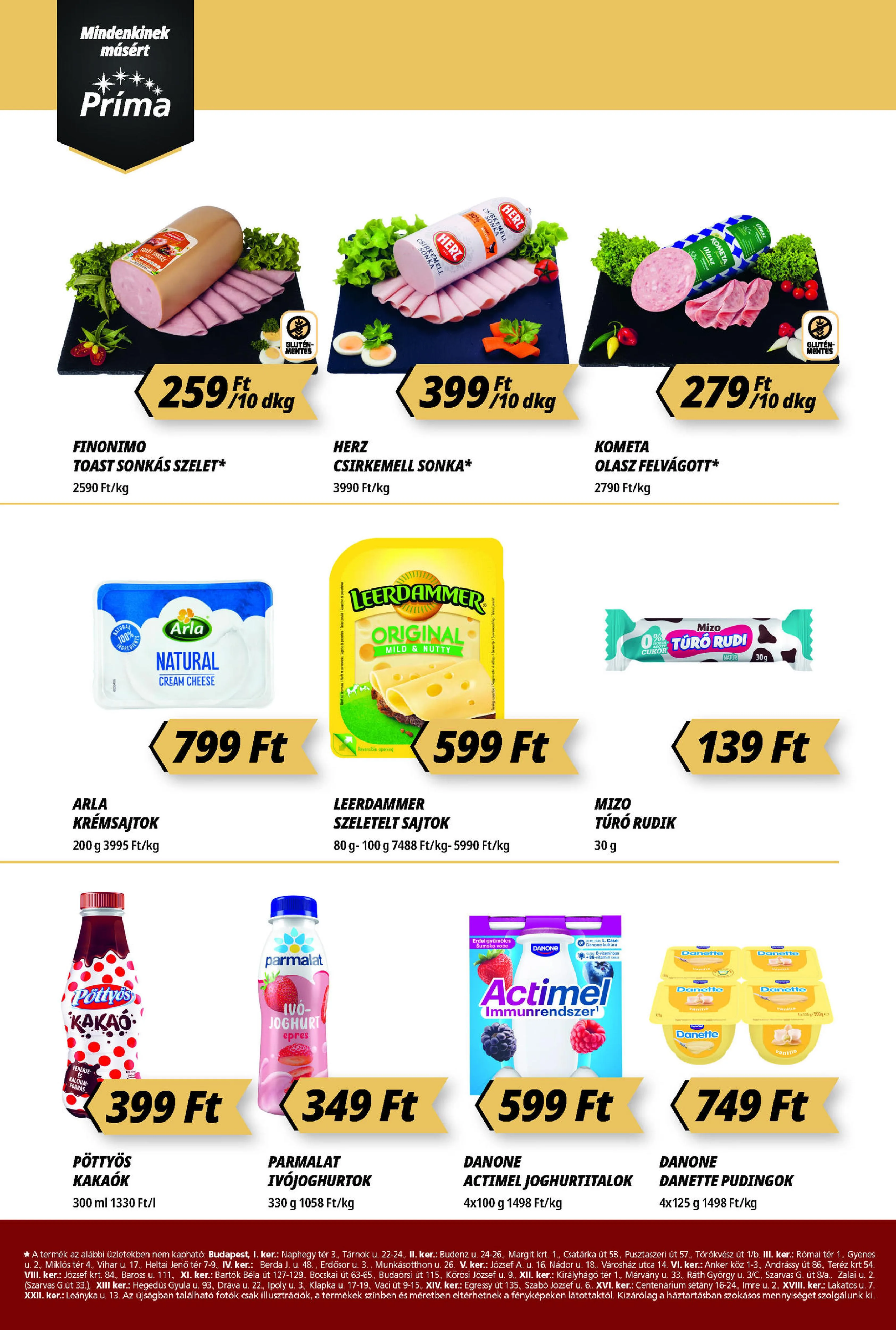 CBA akciós újság Prima 09.18–09.24 – 5. oldal