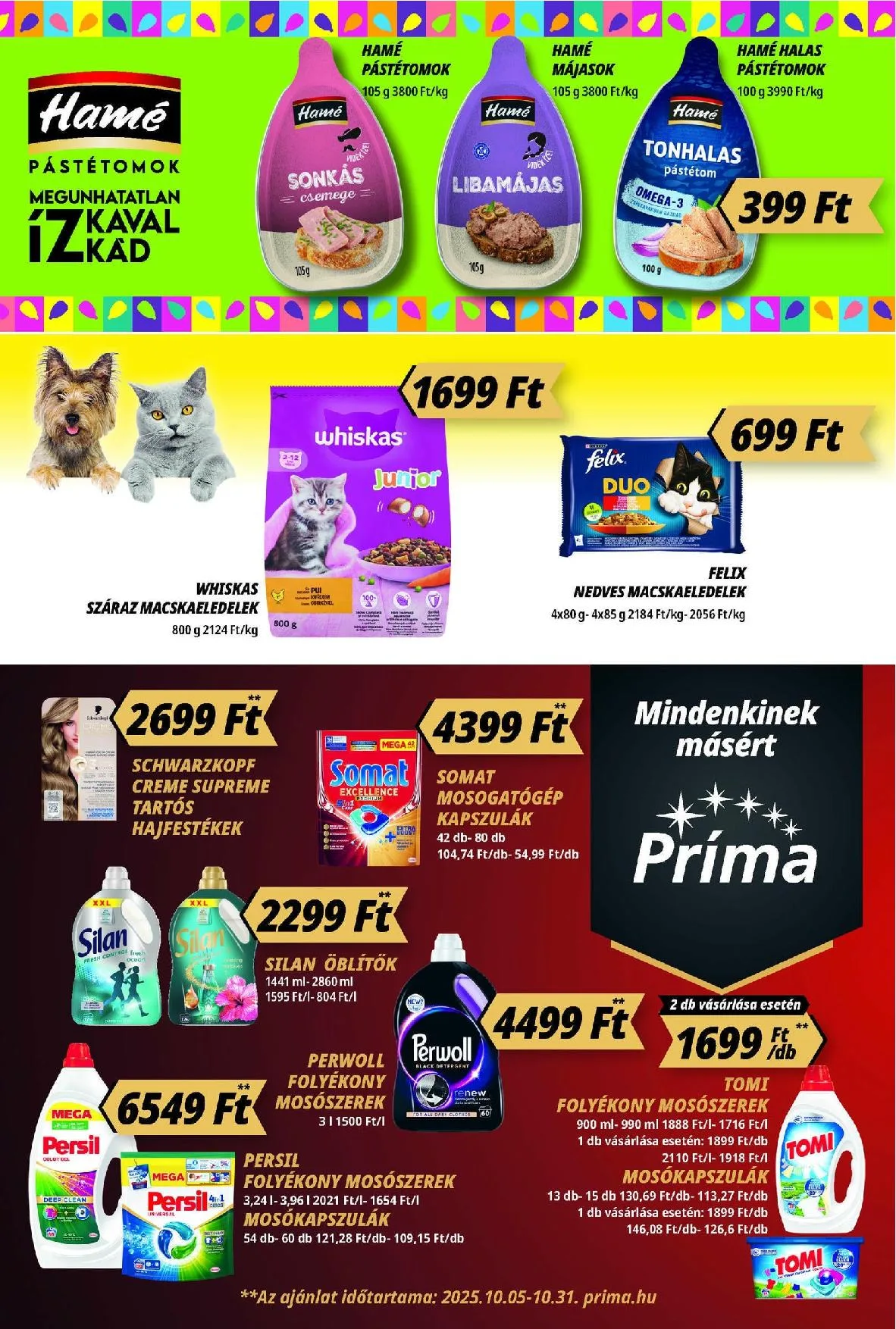 CBA akciós újság Prima 10.09–10.15 – 11. oldal