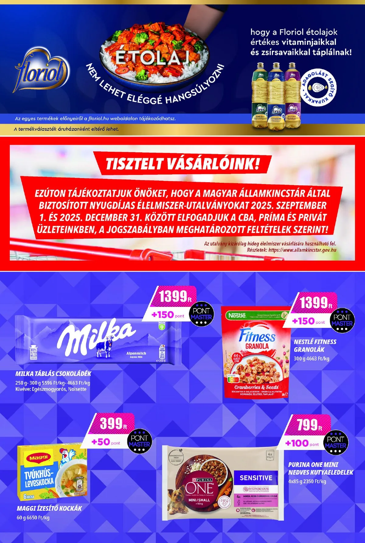 CBA akciós újság Prima 10.16–10.26 – 6. oldal
