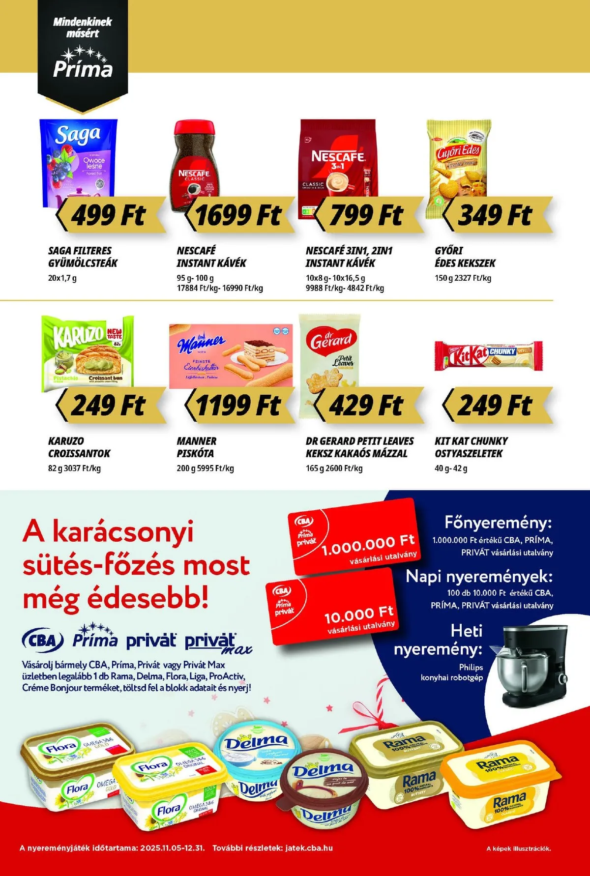 CBA akciós újság Prima 11.13–11.19 – 10. oldal