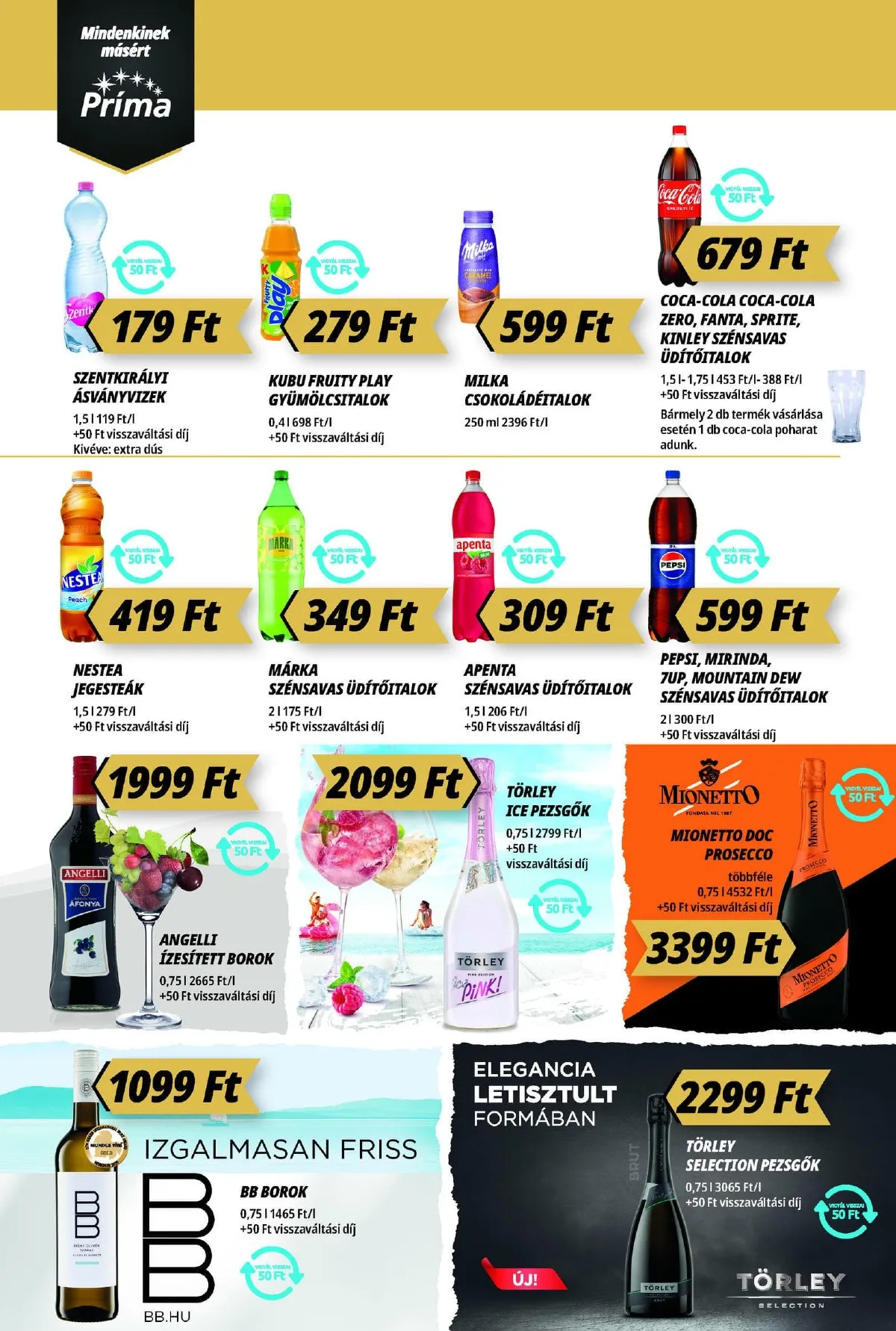 CBA akciós újság Prima 11.13–11.19 – 12. oldal