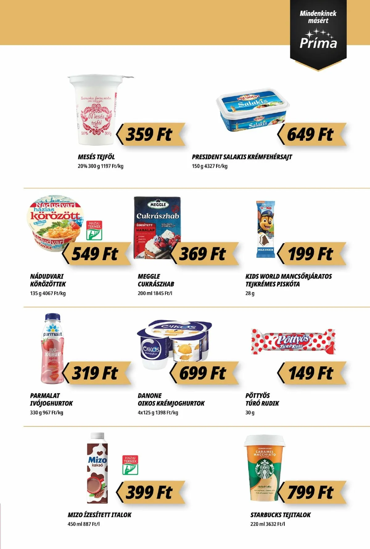 CBA akciós újság Prima 12.11–12.17 – 3. oldal