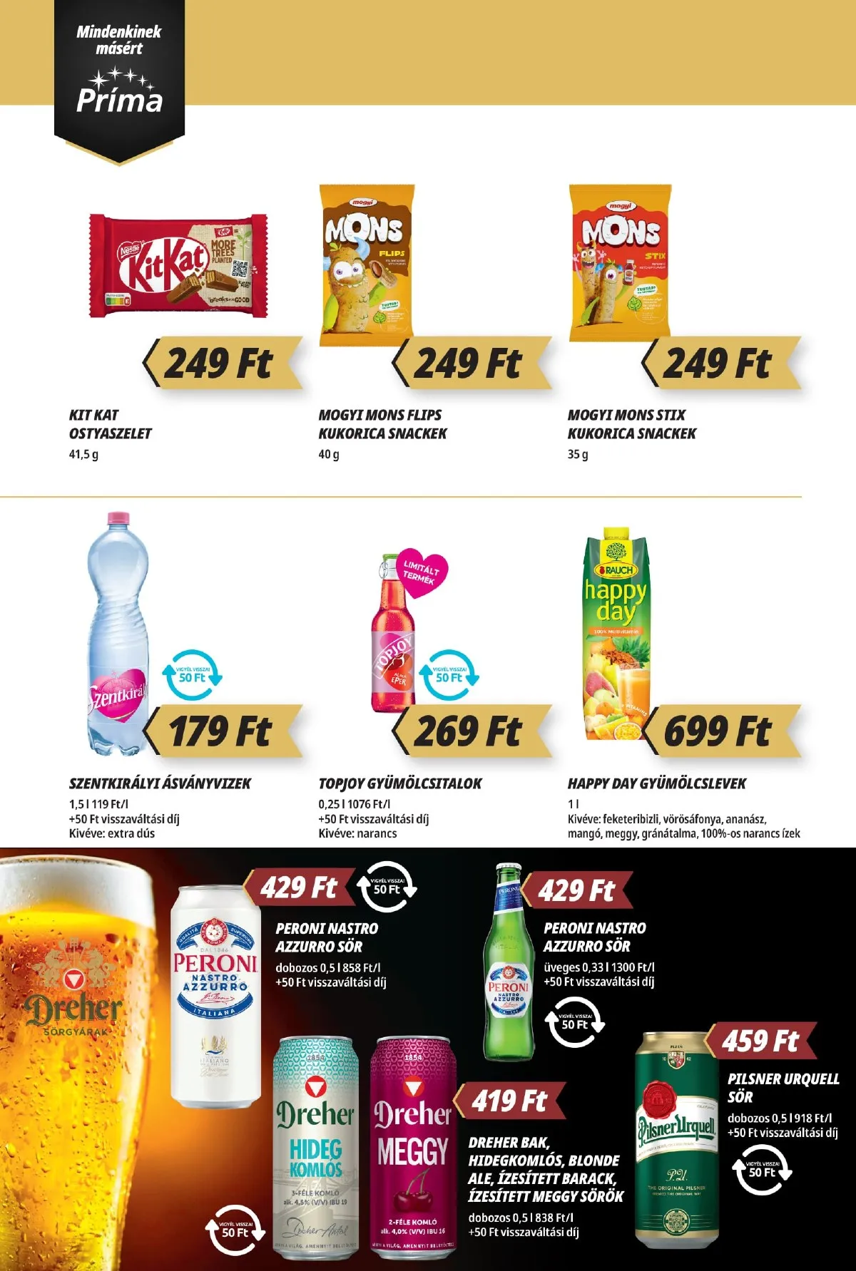 CBA akciós újság Prima 02.12–02.18 – 10. oldal