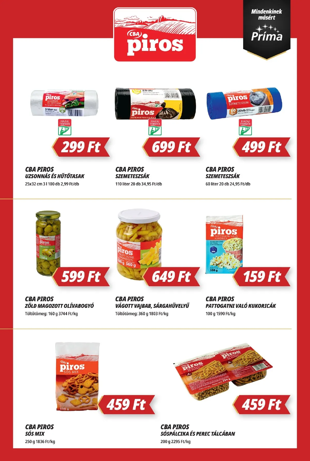 CBA akciós újság Prima 02.12–02.18 – 4. oldal