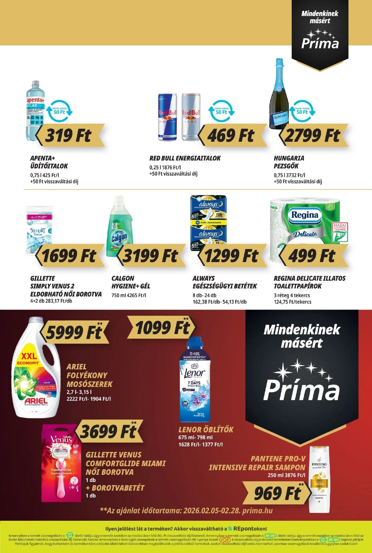 CBA akciós újság Prima 02.19–02.25 – 7. oldal