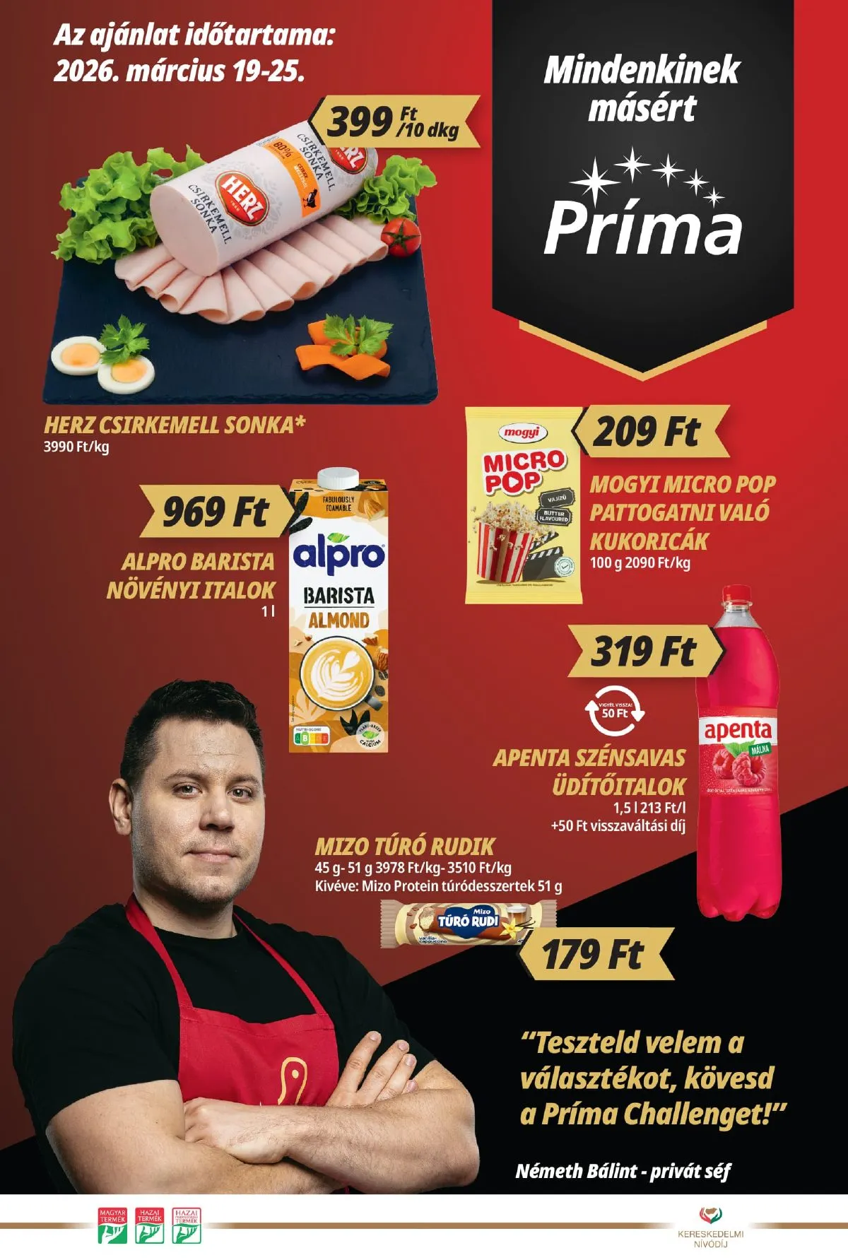 CBA akciós újság Prima 03.19–03.25