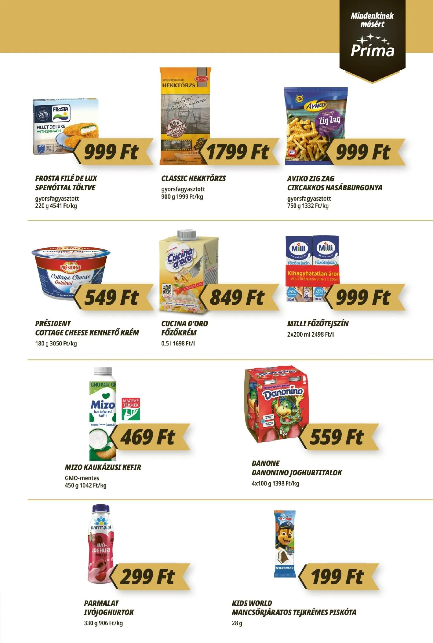 CBA akciós újság Prima 04.16–04.22 – 3. oldal