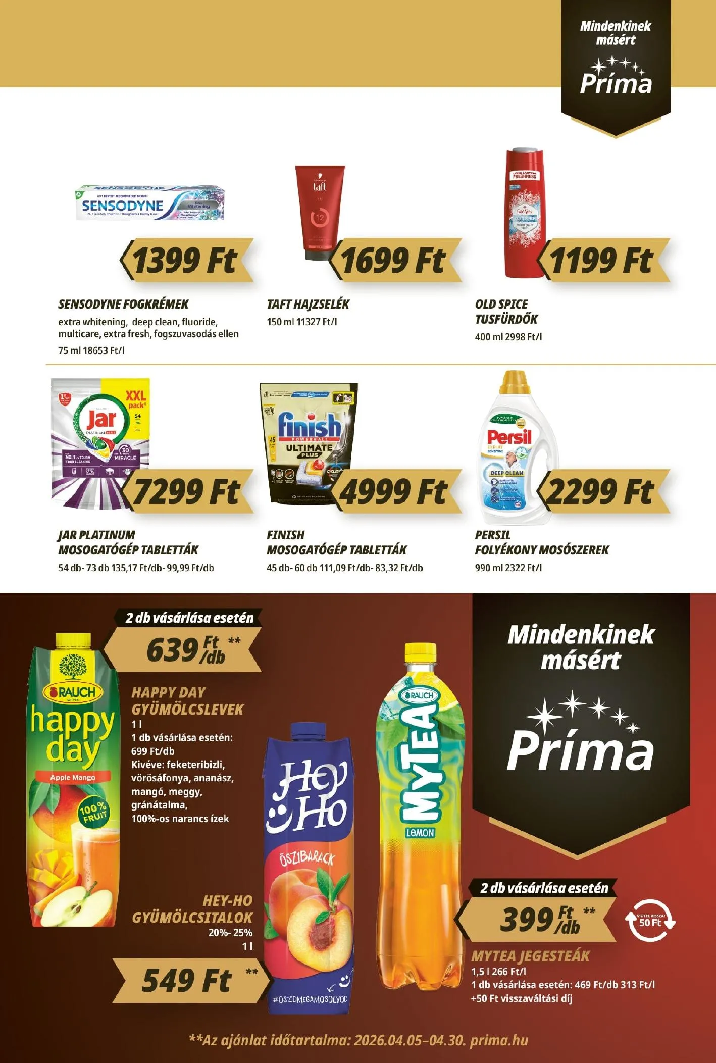 CBA akciós újság Prima 04.23–04.29 – 11. oldal