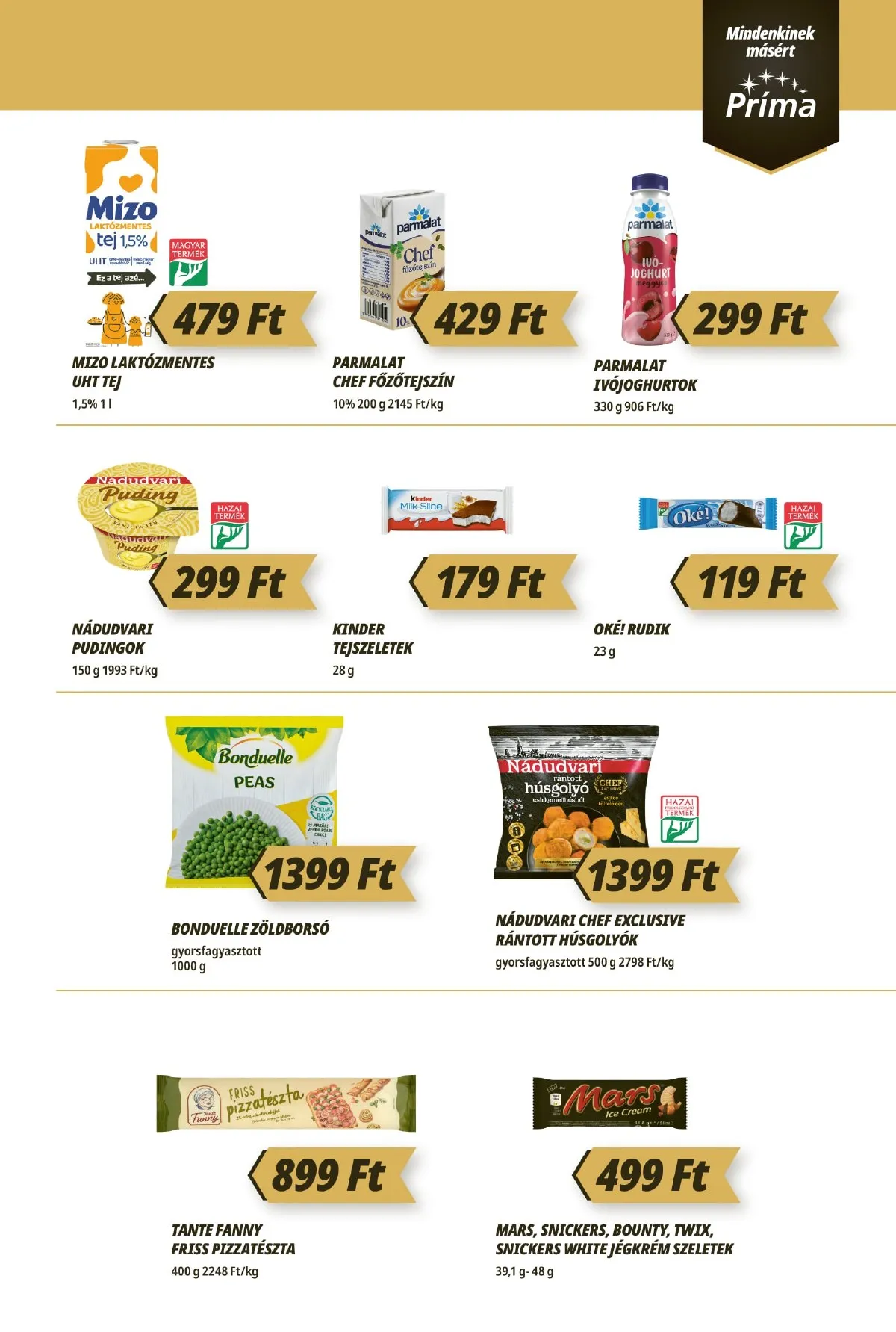 CBA akciós újság Prima 05.14–05.20 – 3. oldal