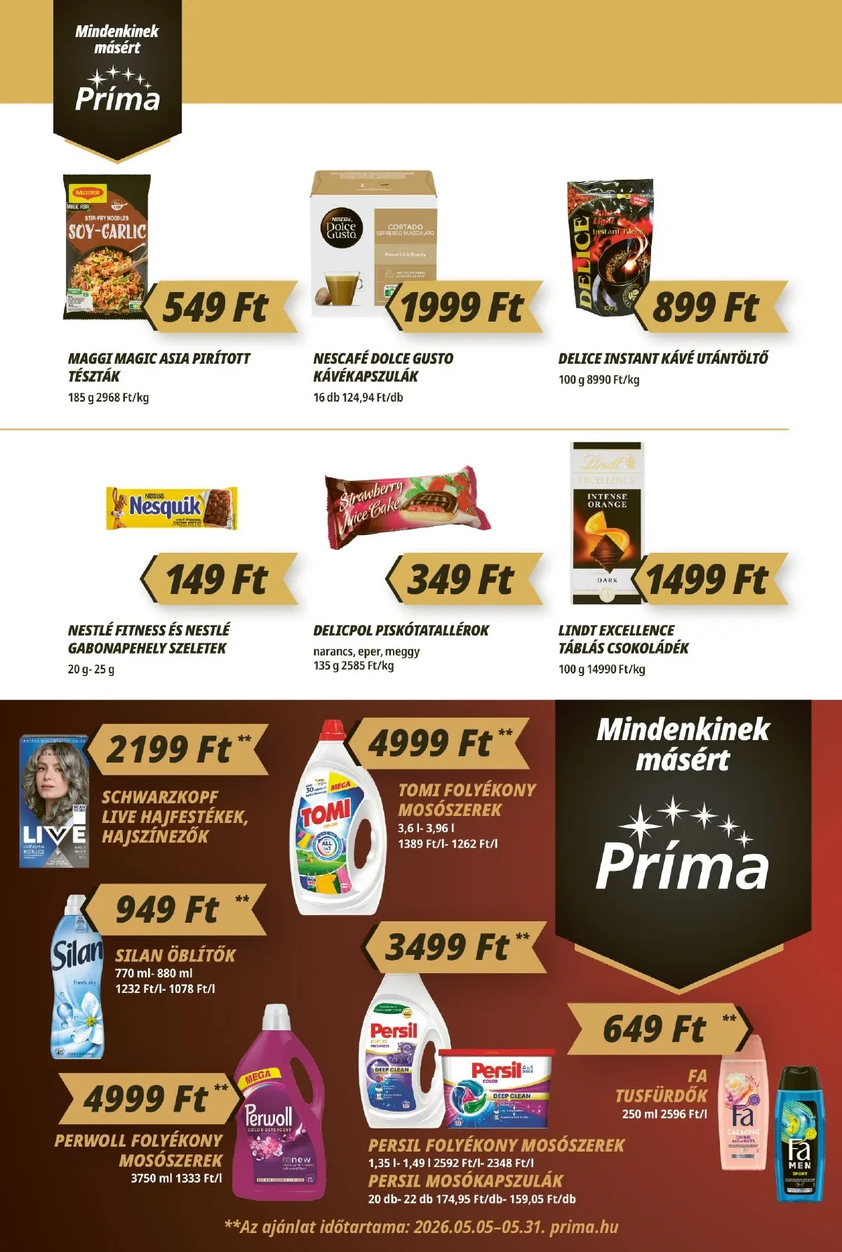 CBA akciós újság Prima 05.14–05.20 – 8. oldal