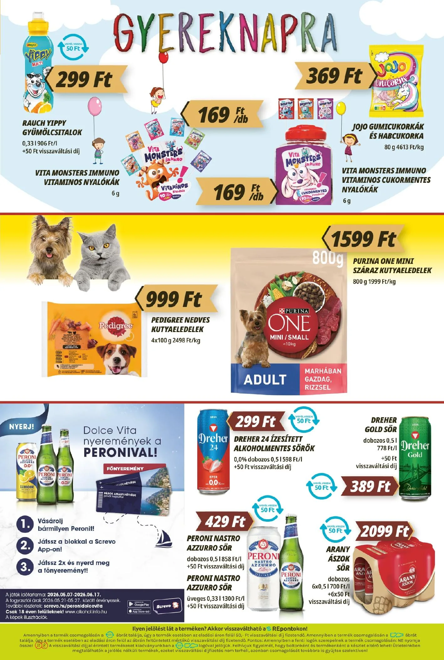 CBA akciós újság Prima 05.21–05.27 – 11. oldal