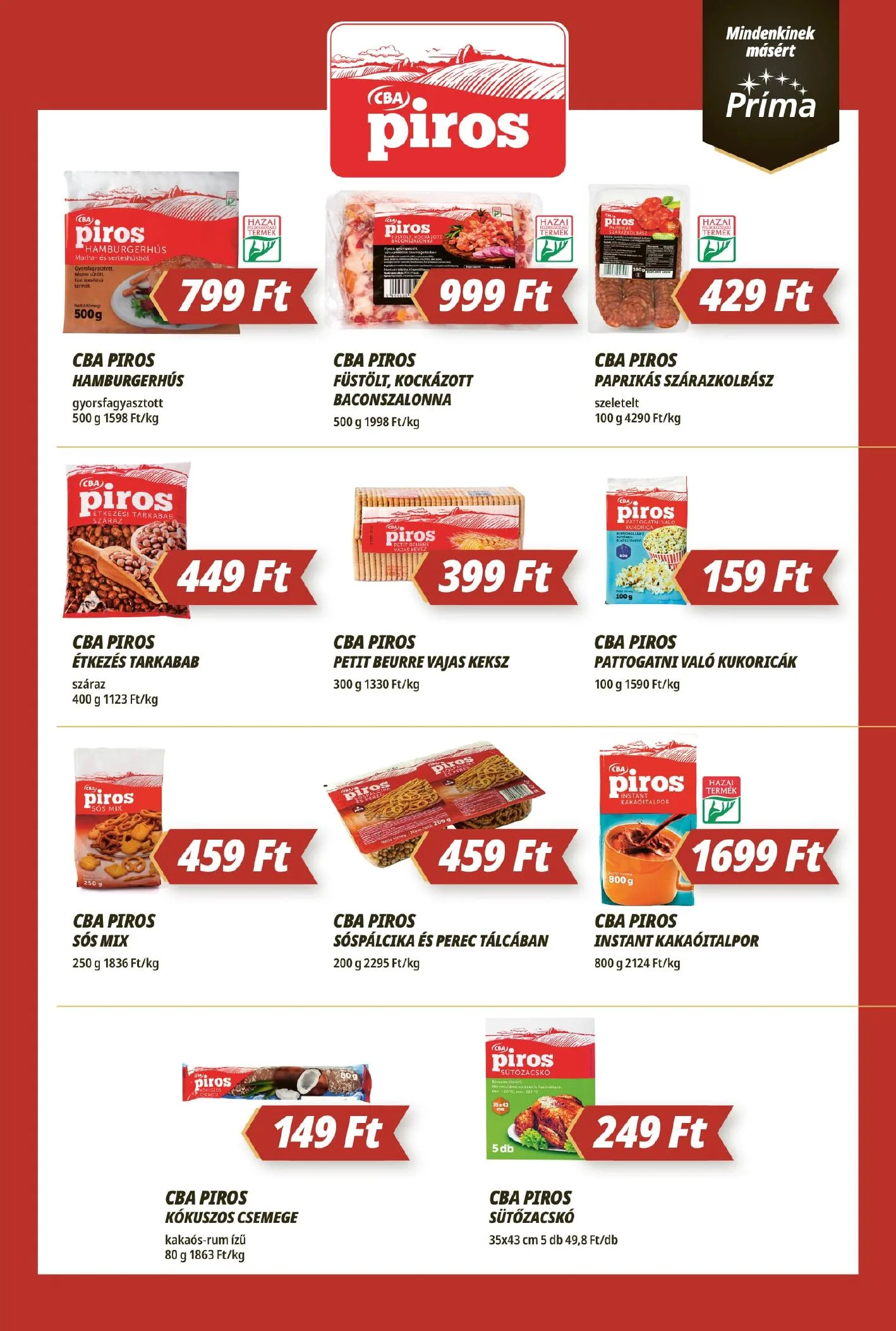 CBA akciós újság Prima 05.21–05.27 – 5. oldal