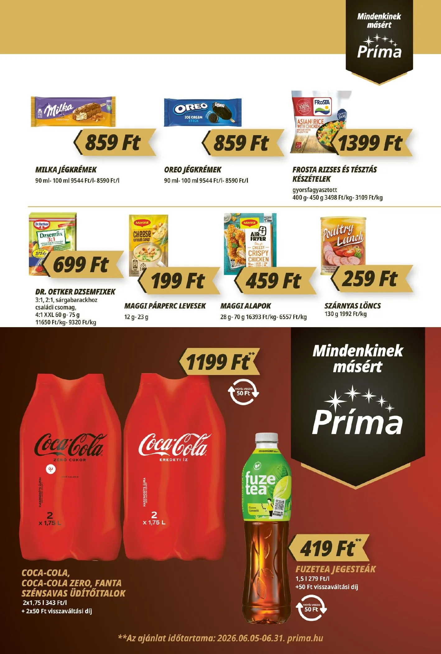 CBA akciós újság Prima 06.11–06.17 – 3. oldal