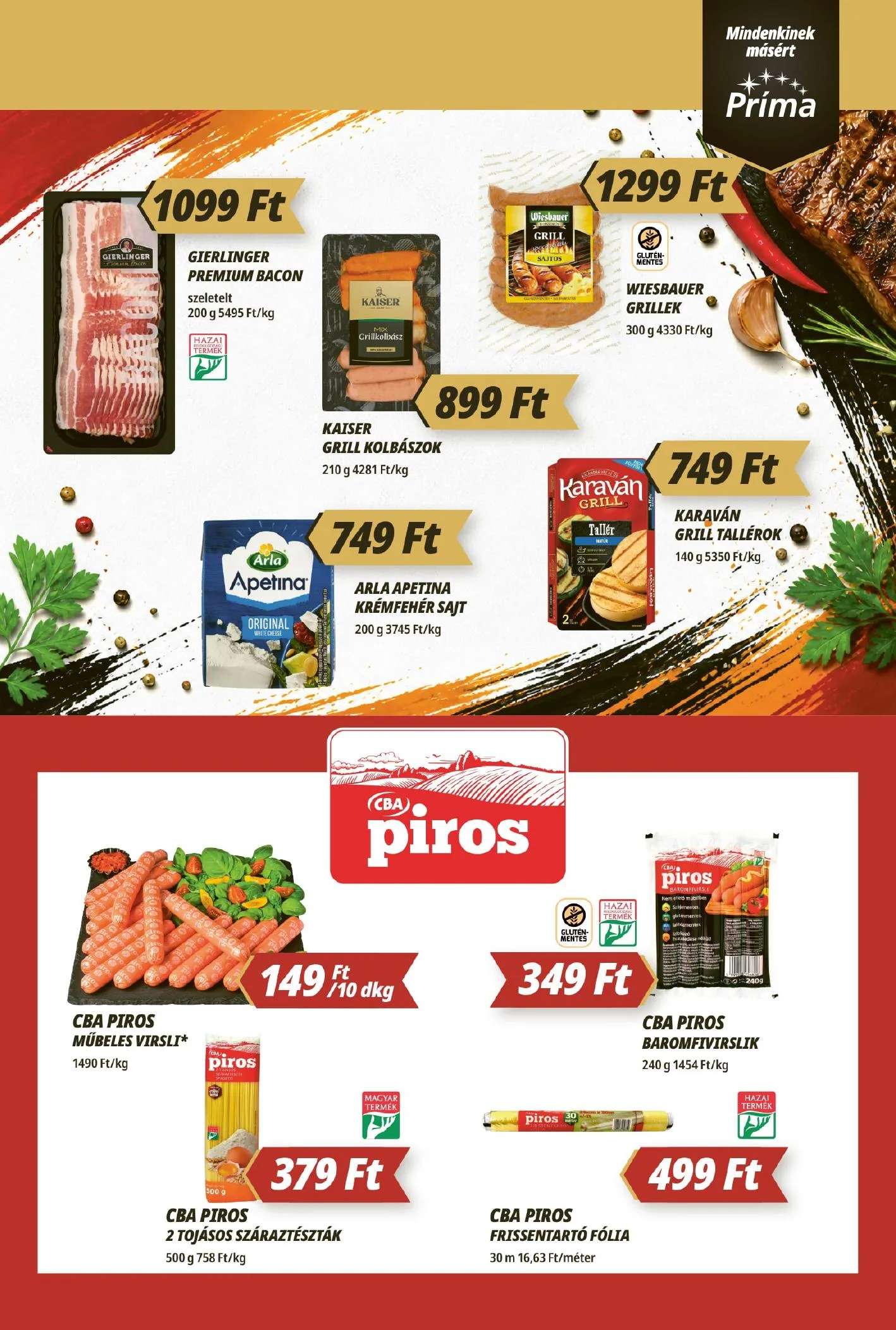 CBA akciós újság Prima 06.11–06.17 – 5. oldal