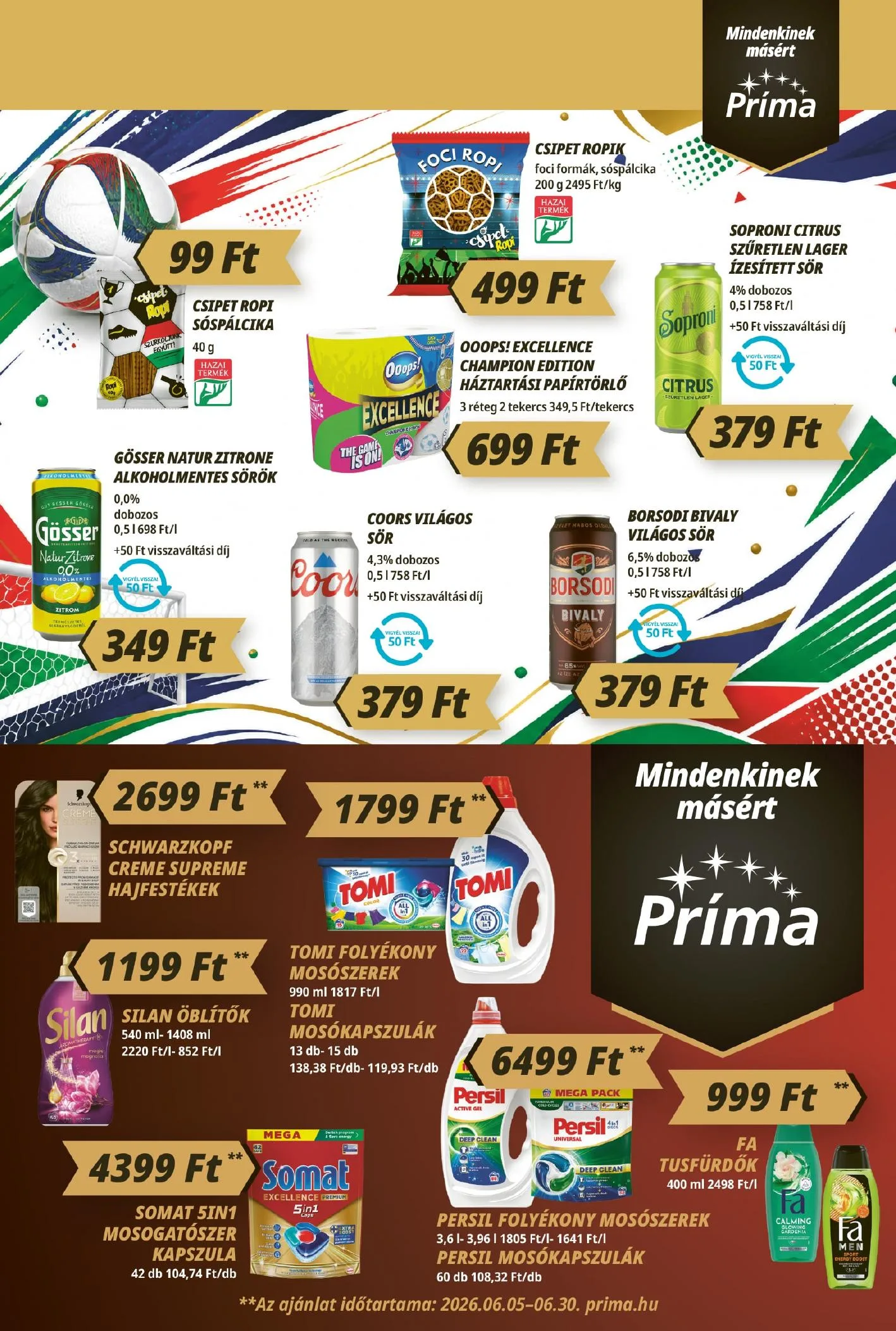 CBA akciós újság Prima 06.11–06.17 – 7. oldal
