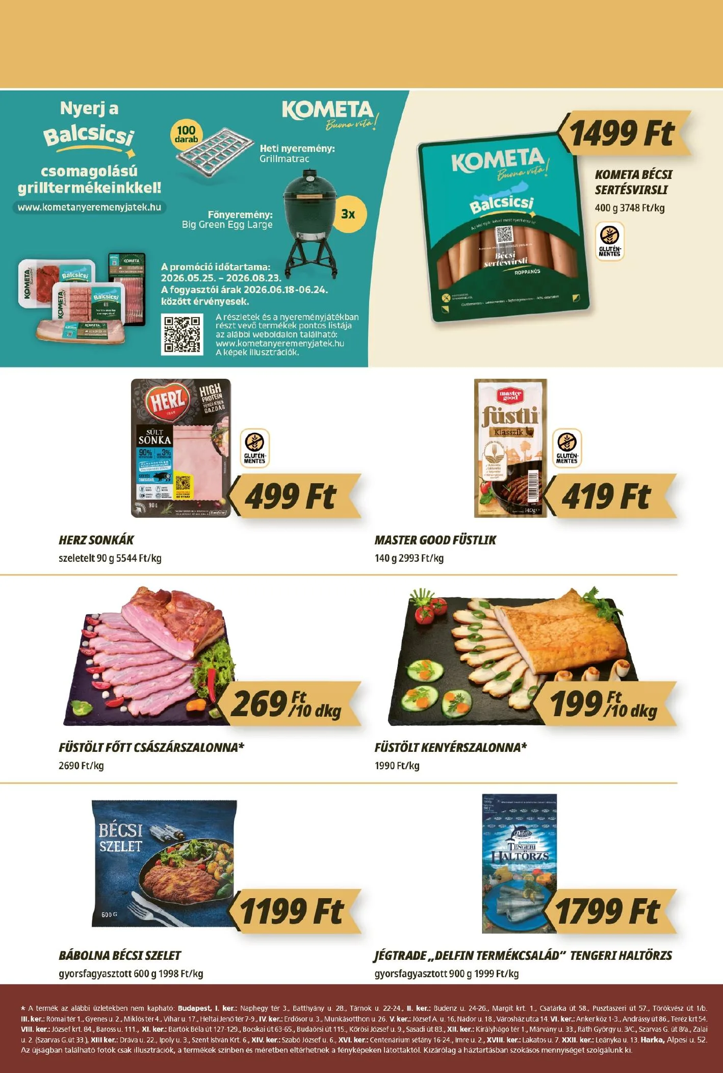 CBA akciós újság Prima 06.18–06.24 – 2. oldal