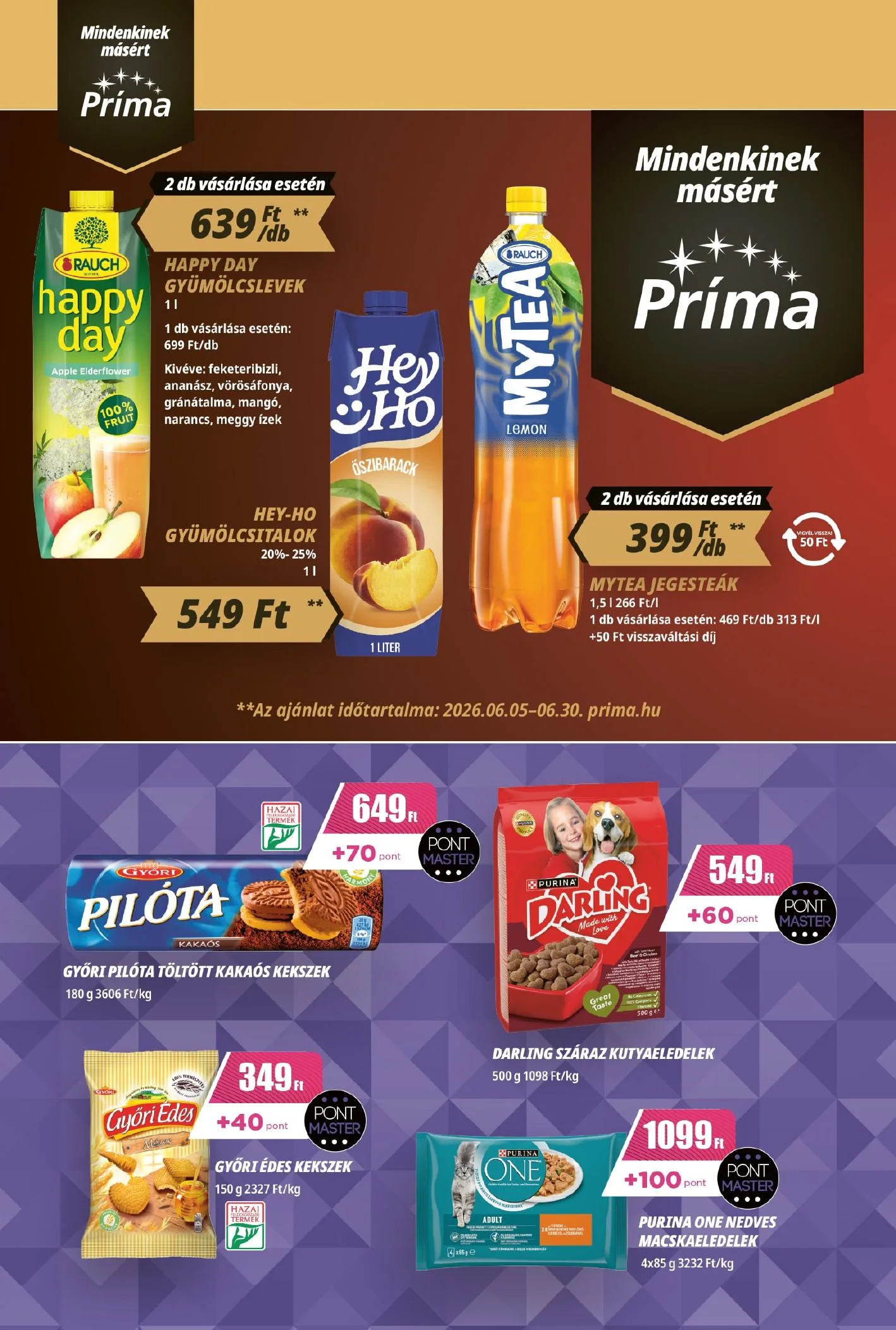 CBA akciós újság Prima 06.18–06.24 – 8. oldal