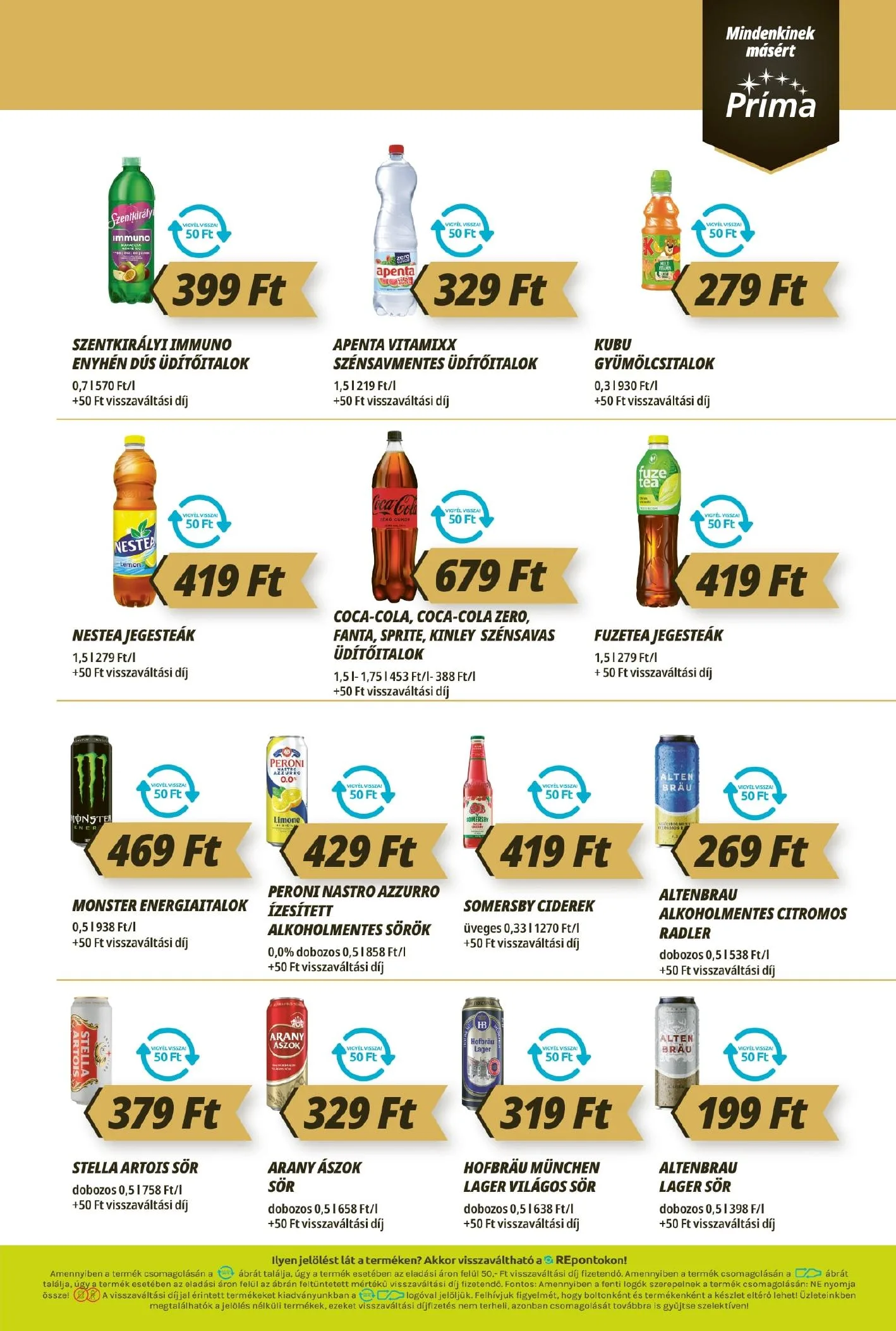 CBA akciós újság Prima 07.16–07.22 – 9. oldal
