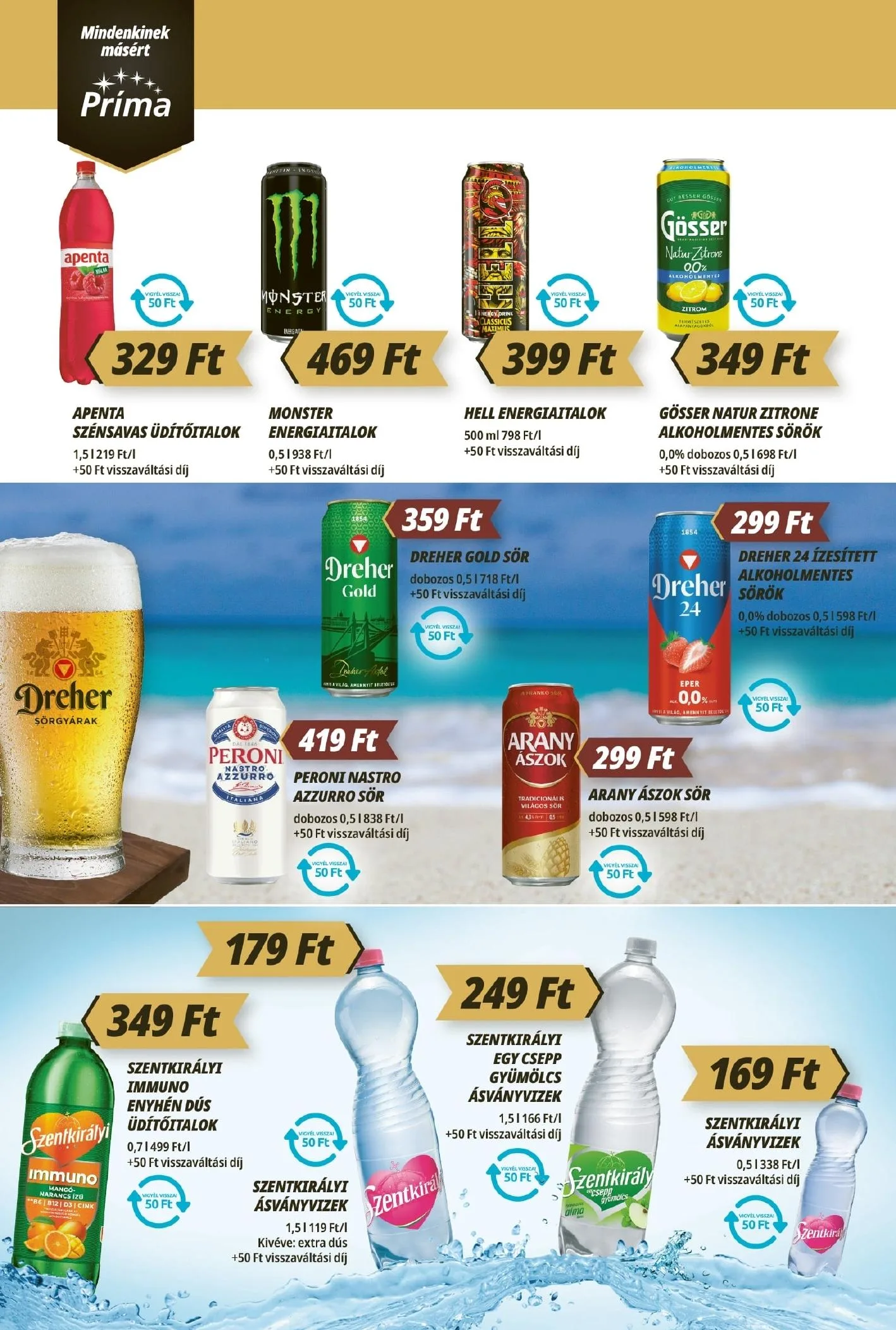 CBA akciós újság Prima 08.13–08.19 – 10. oldal