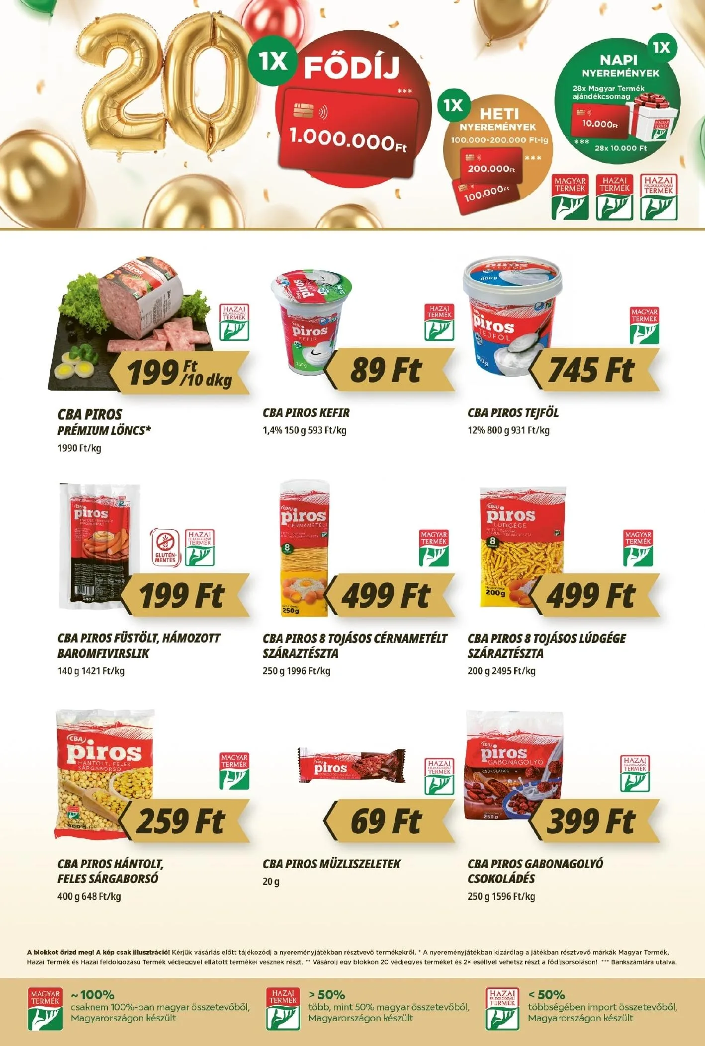 CBA akciós újság Prima 08.13–08.19 – 7. oldal
