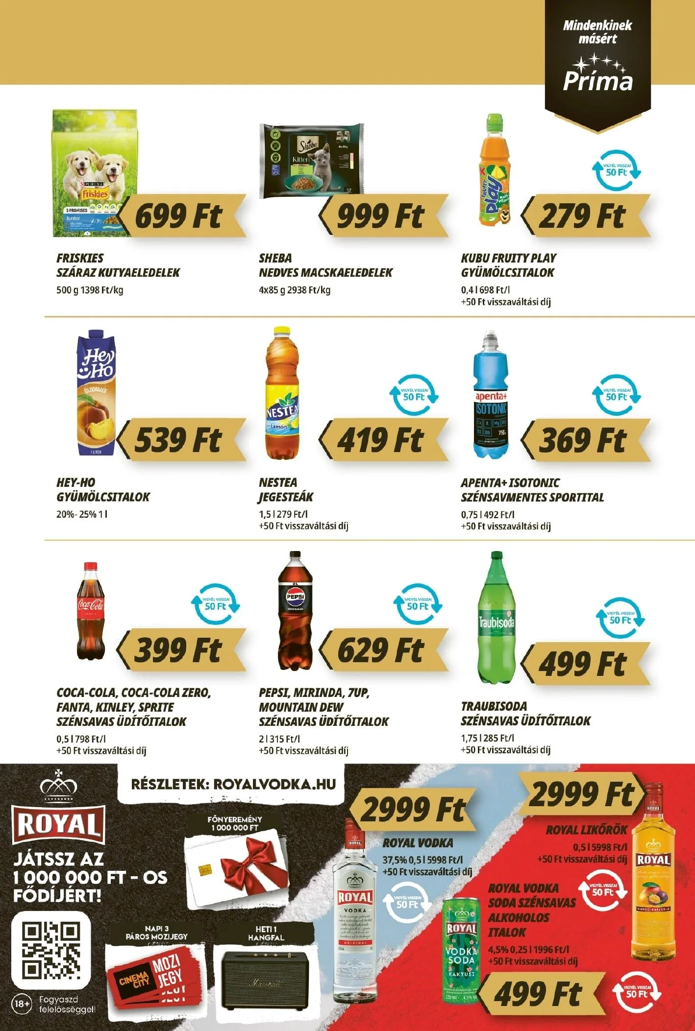 CBA akciós újság Prima 08.13–08.19 – 9. oldal