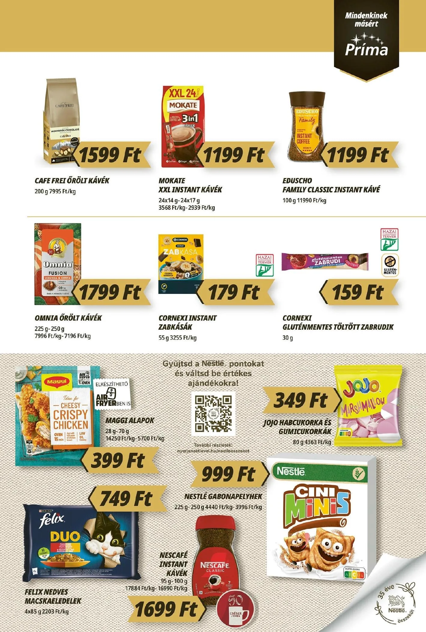 CBA akciós újság Prima 09.10–09.16 – 7. oldal