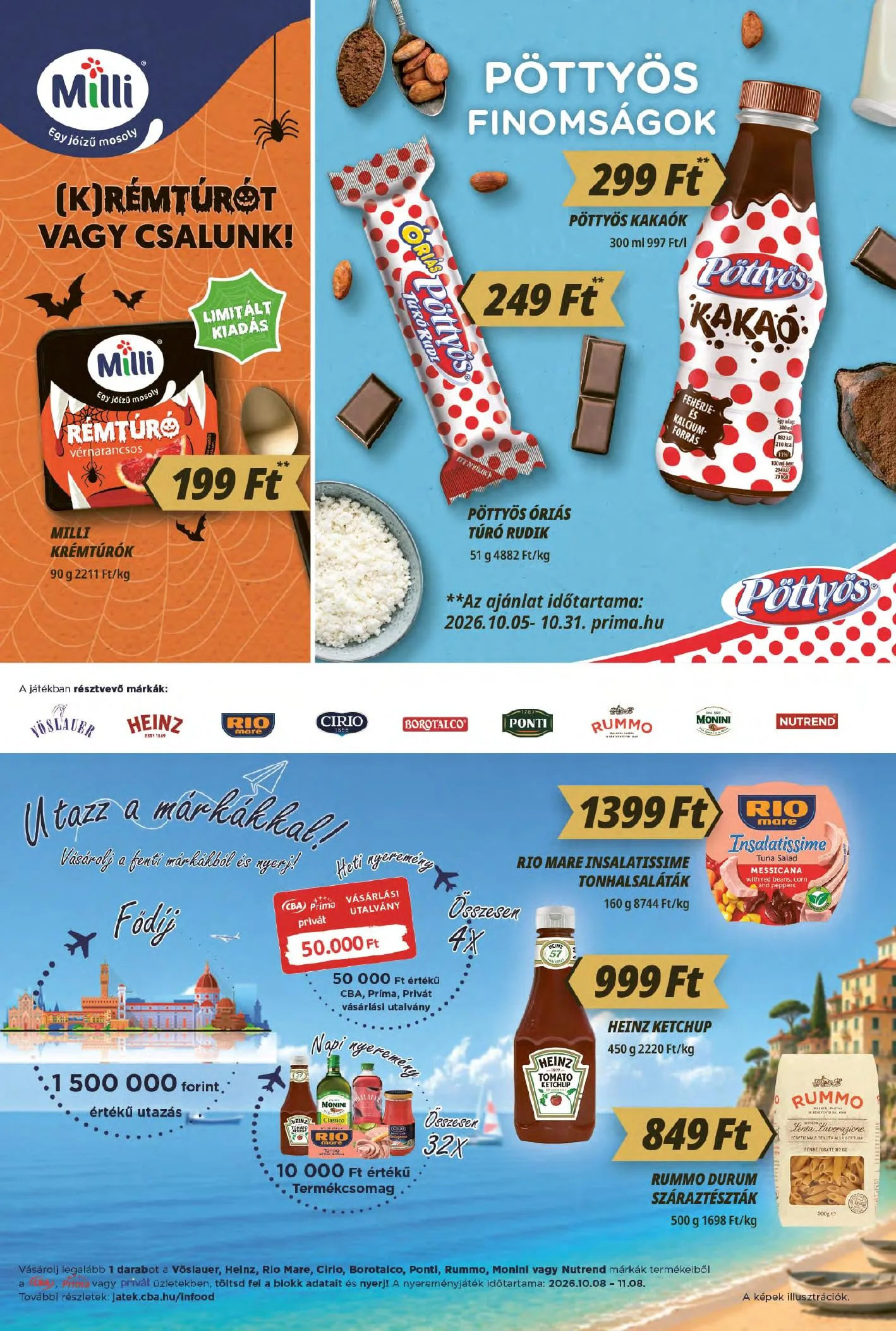 CBA akciós újság Prima 10.08–10.14 – 5. oldal