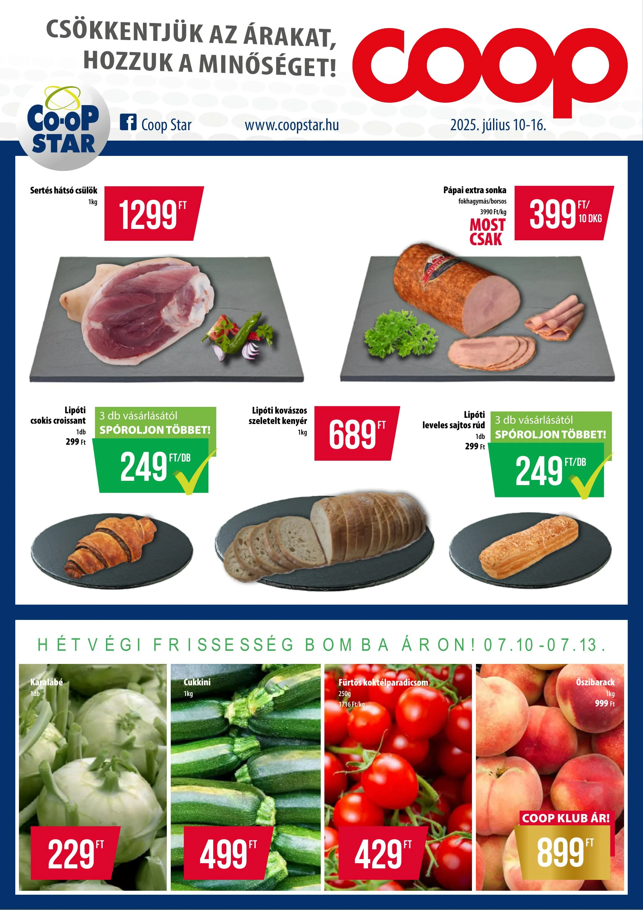 Co akciós újság Op Star 07.10–07.16