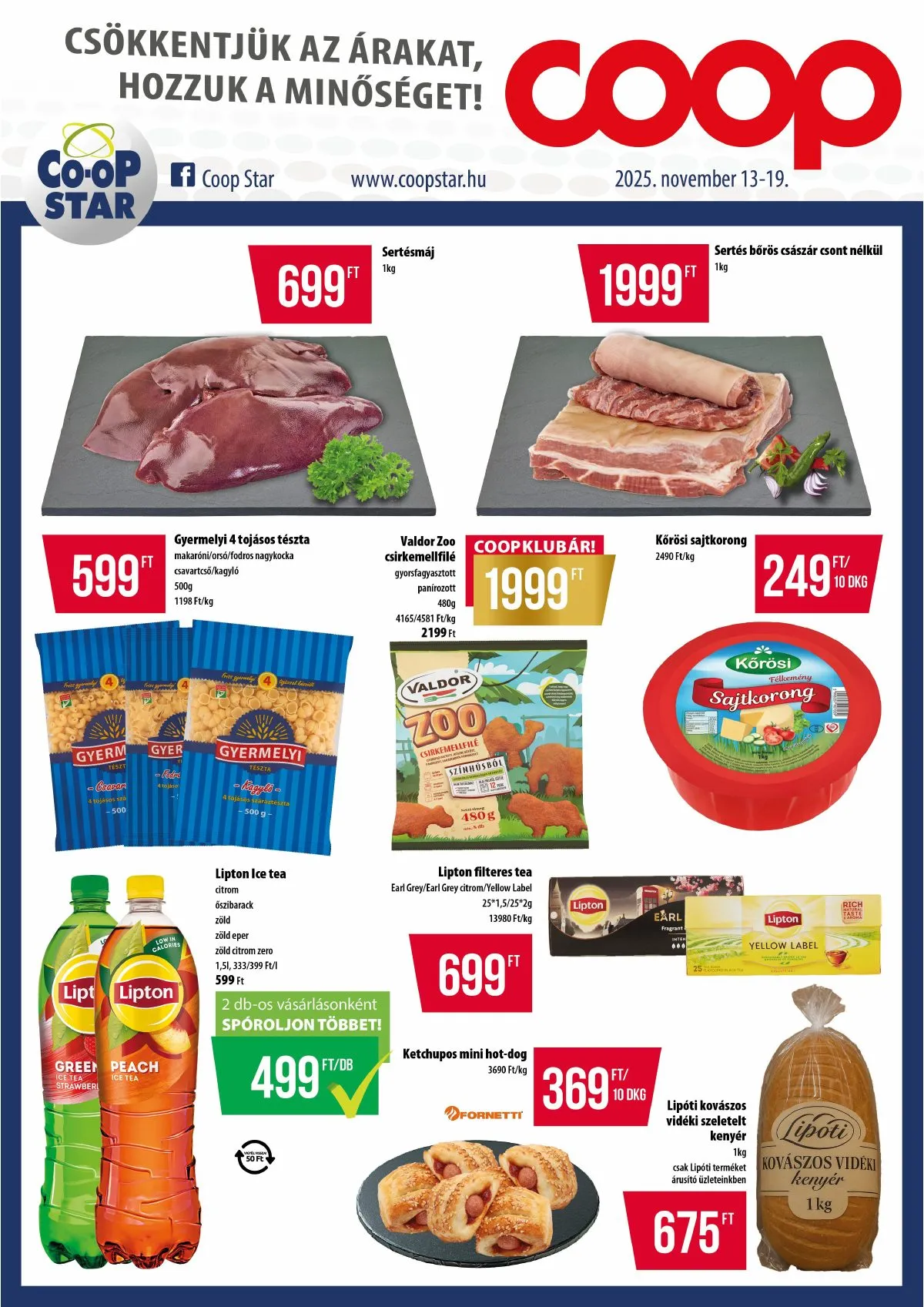 Co akciós újság Op Star 11.13–11.19