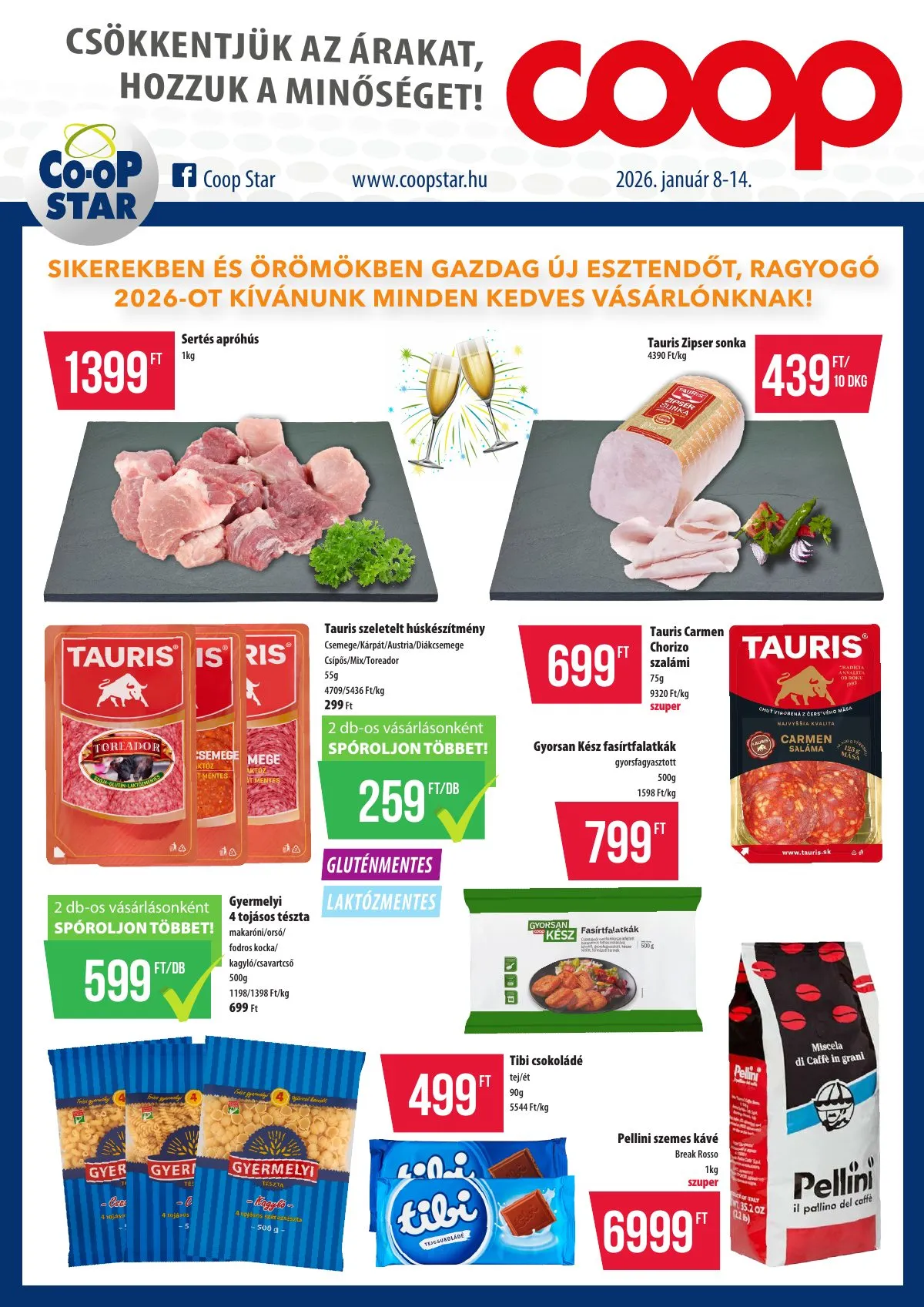 Co akciós újság Op Star 01.08–01.14