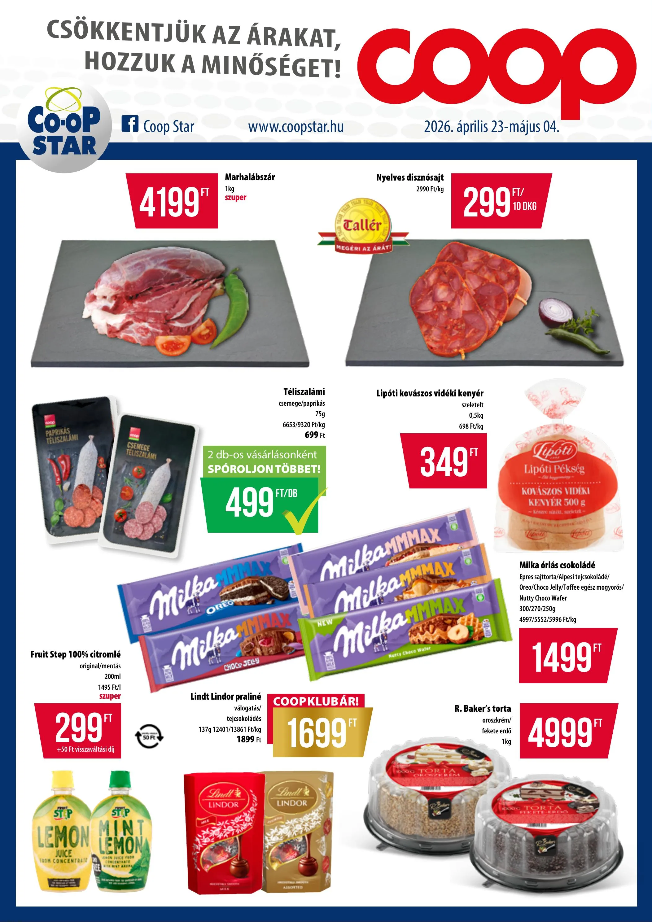 Co akciós újság OP Star 04.23–05.04