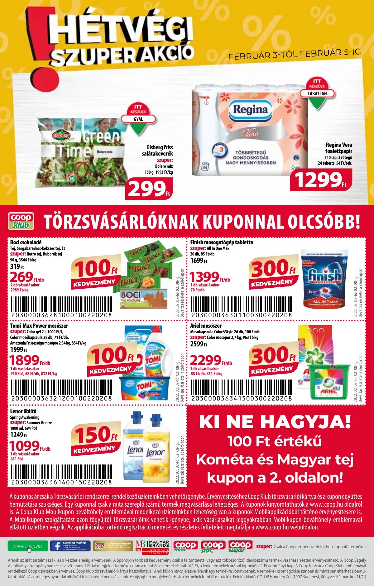 Coop akciós újság 02.02–02.08 – 8. oldal