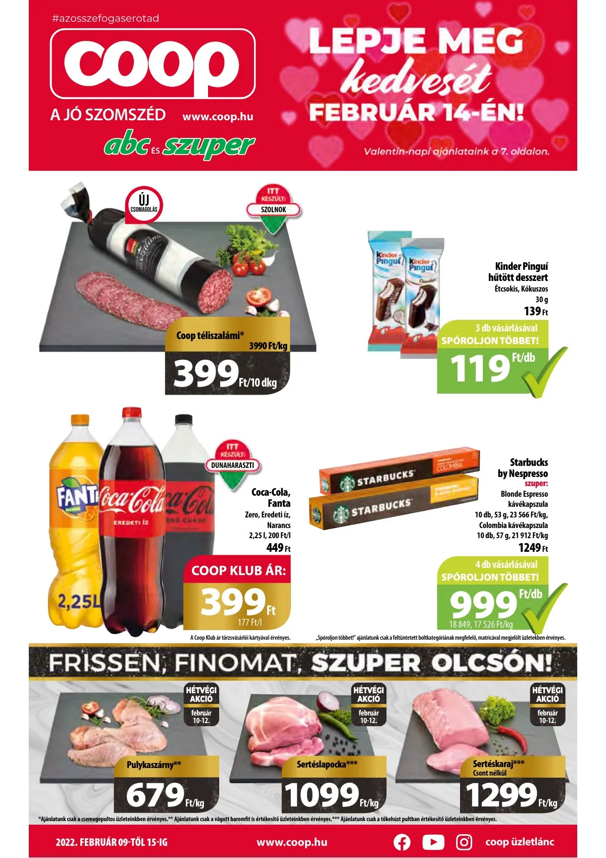 Coop akciós újság 02.09–02.15