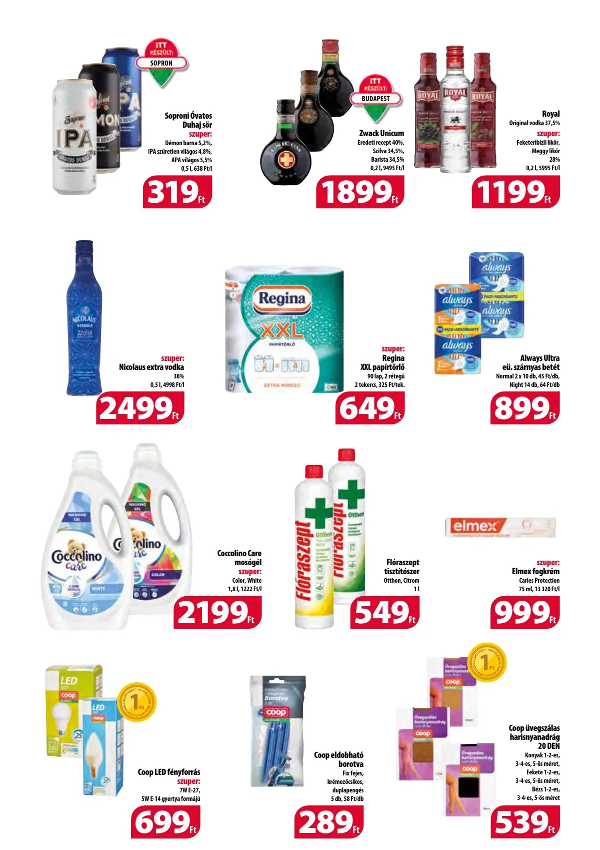 Coop akciós újság 02.09–02.15 – 10. oldal