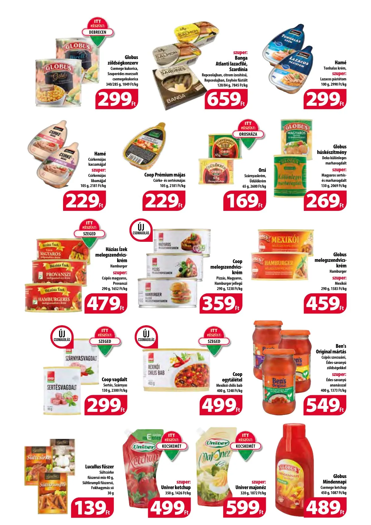Coop akciós újság 03.09–03.14 – 6. oldal