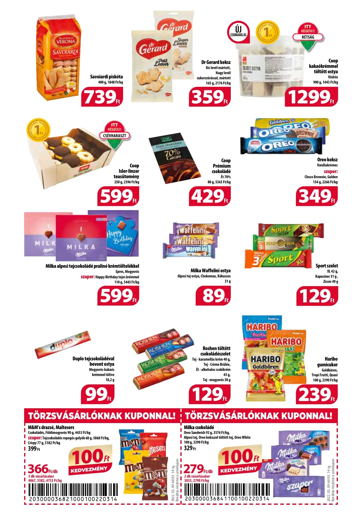 Coop akciós újság 03.09–03.14 – 8. oldal