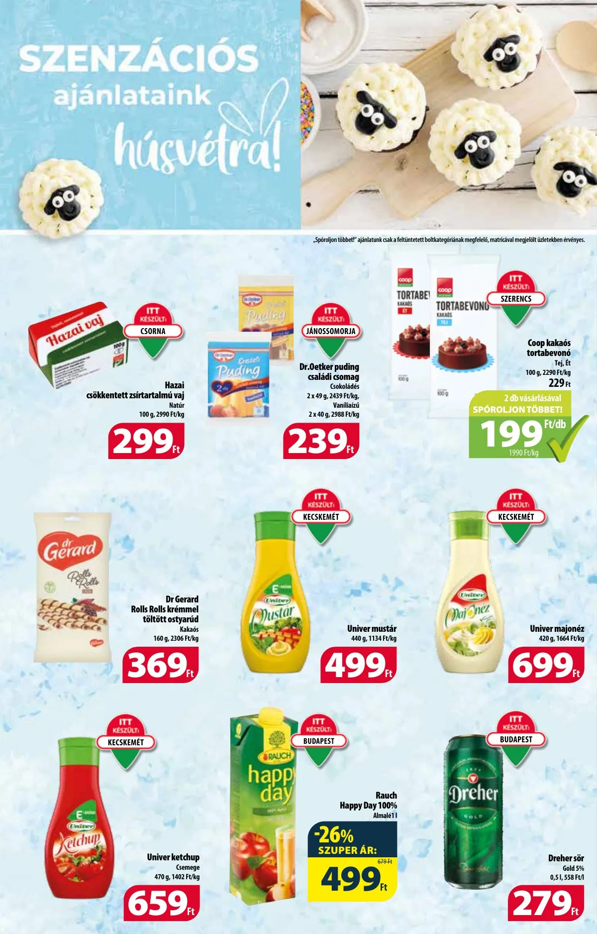 Coop akciós újság 03.30–04.05 – 3. oldal