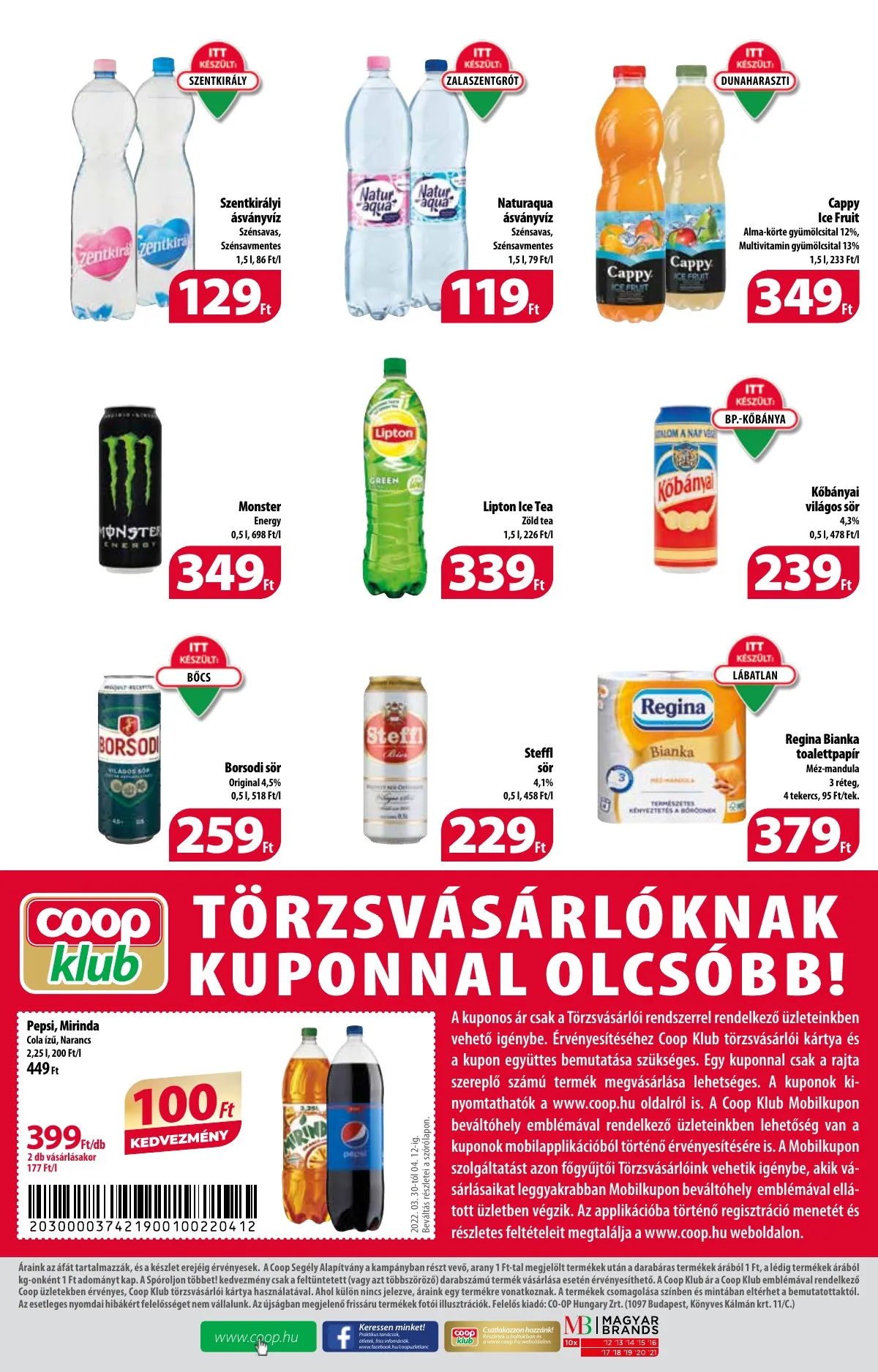Coop akciós újság 03.30–04.05 – 4. oldal