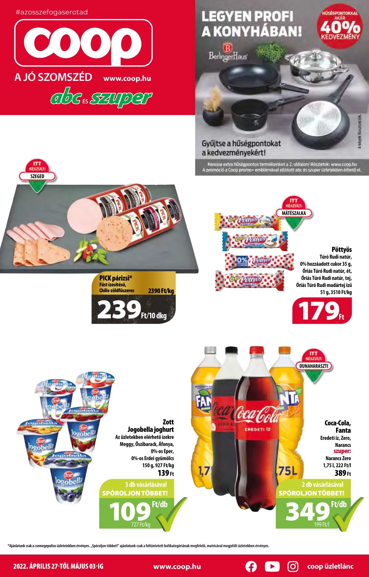 Coop akciós újság 04.27–05.03