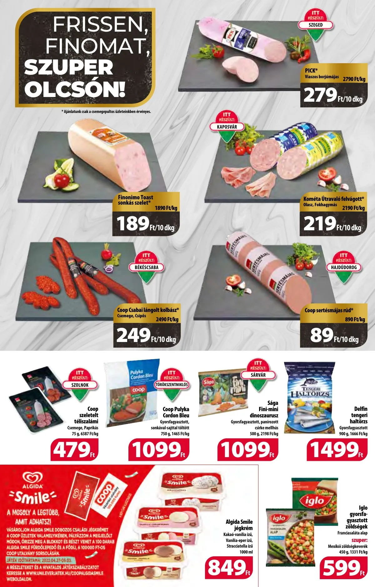 Coop akciós újság 04.27–05.03 – 3. oldal