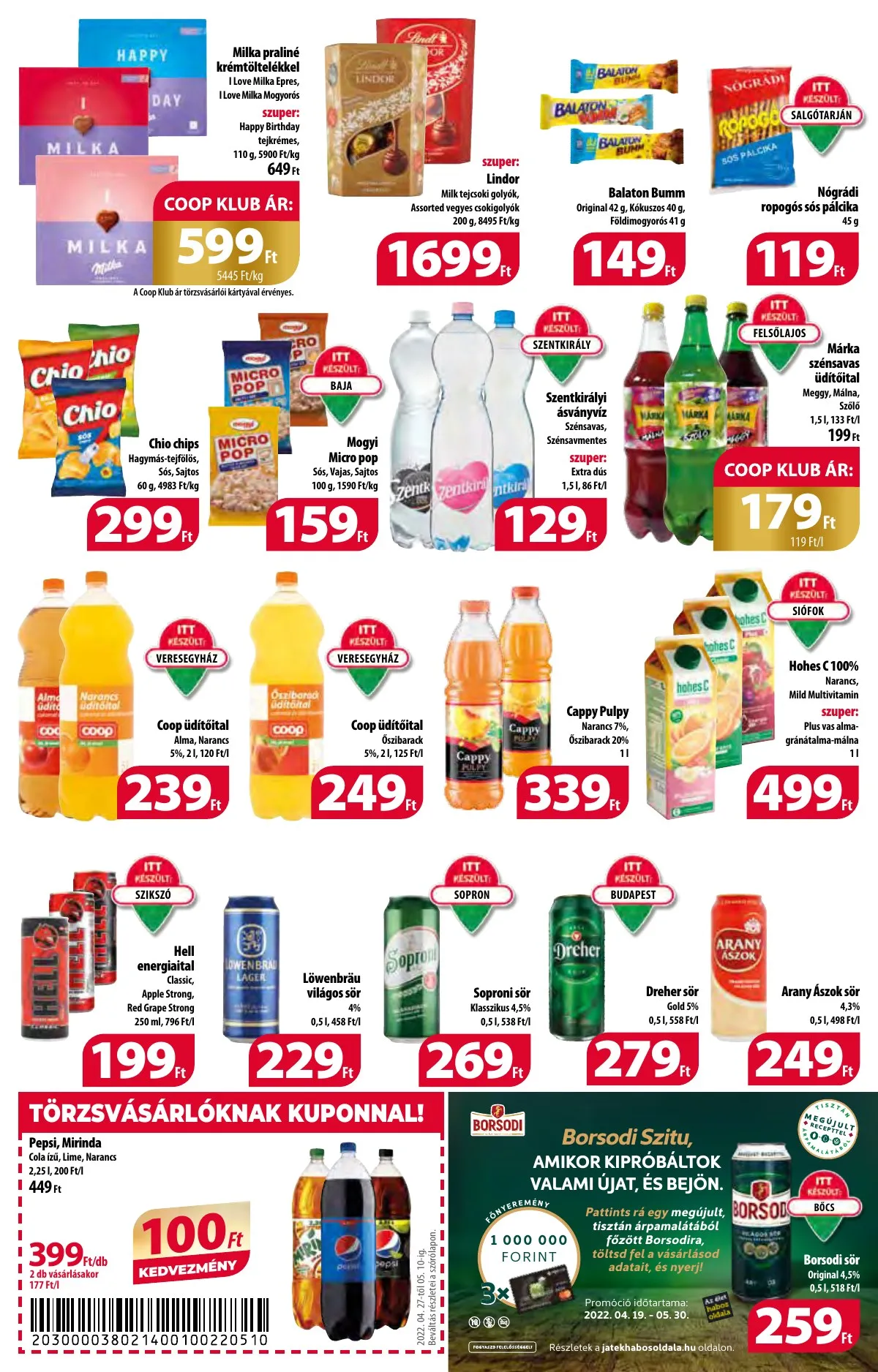 Coop akciós újság 04.27–05.03 – 6. oldal