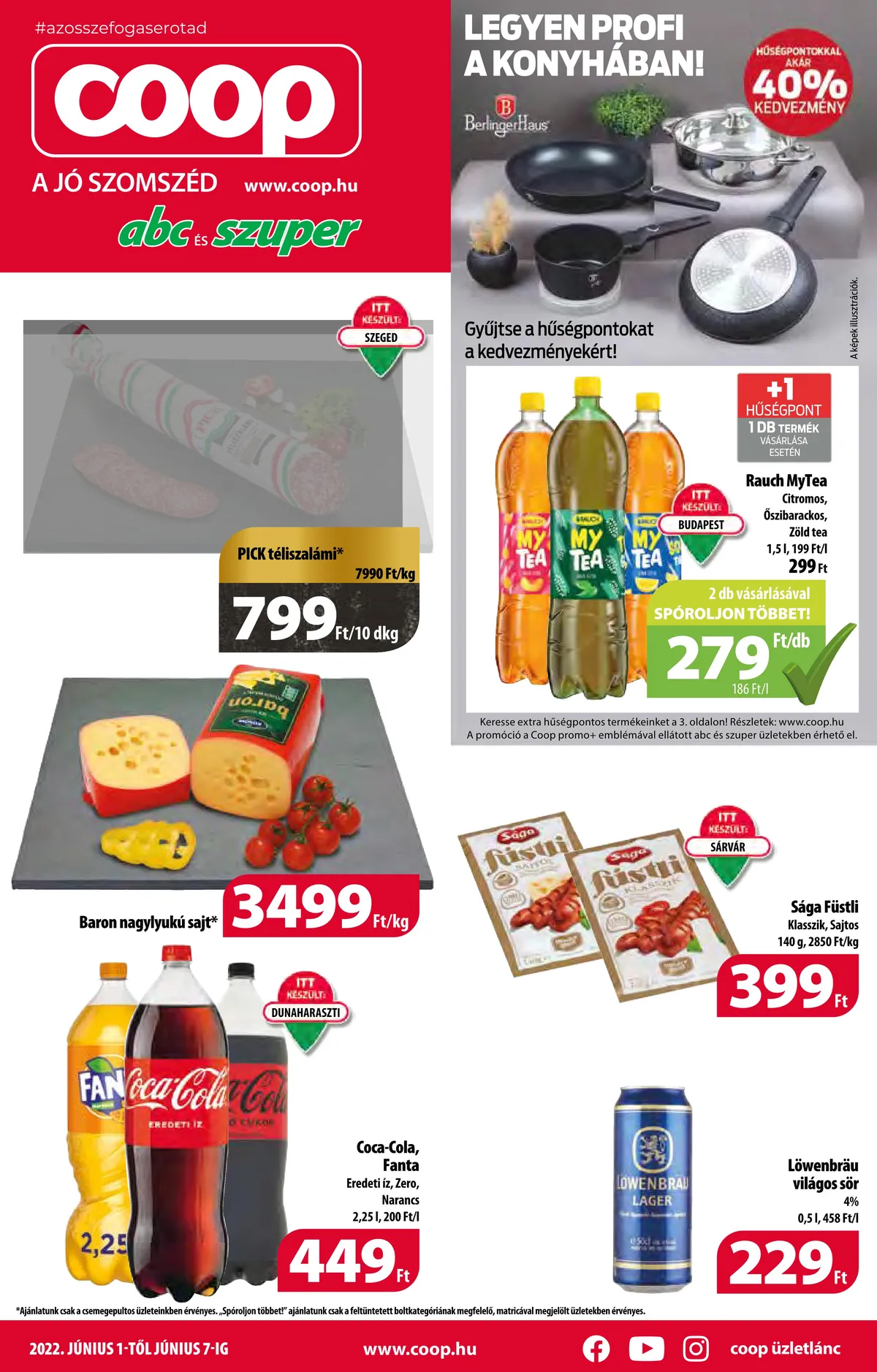 Coop akciós újság 06.01–06.07